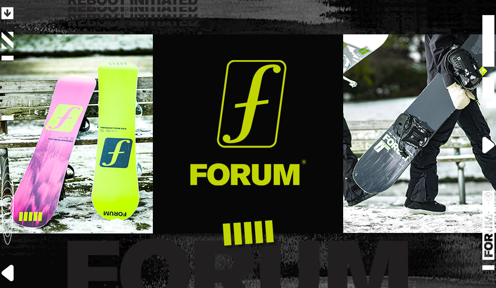 REBOOT INITIATED Forum snowboards are back!
