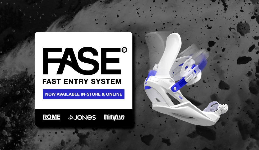 FASE Snowboard Bindings - The Future Has Straps