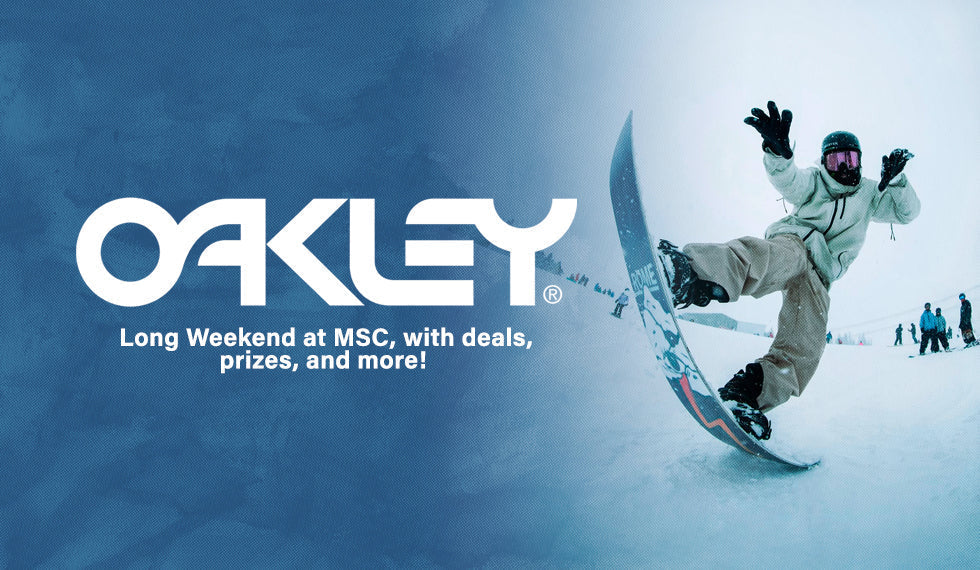 OAKLEY'S LONG WEEKEND
