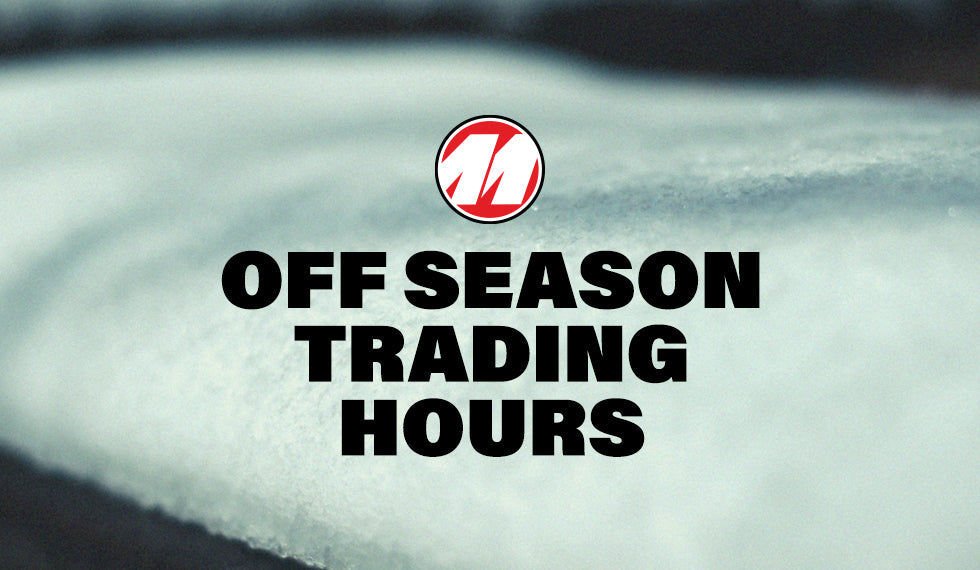 OFF SEASON TRADING HOURS