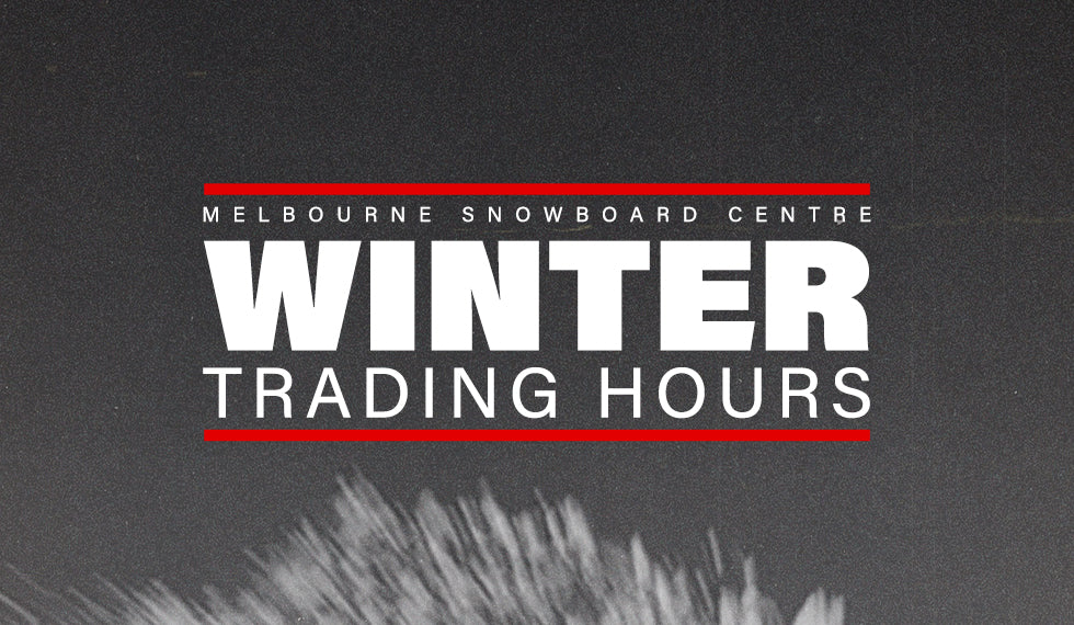 Winter Trading Hours