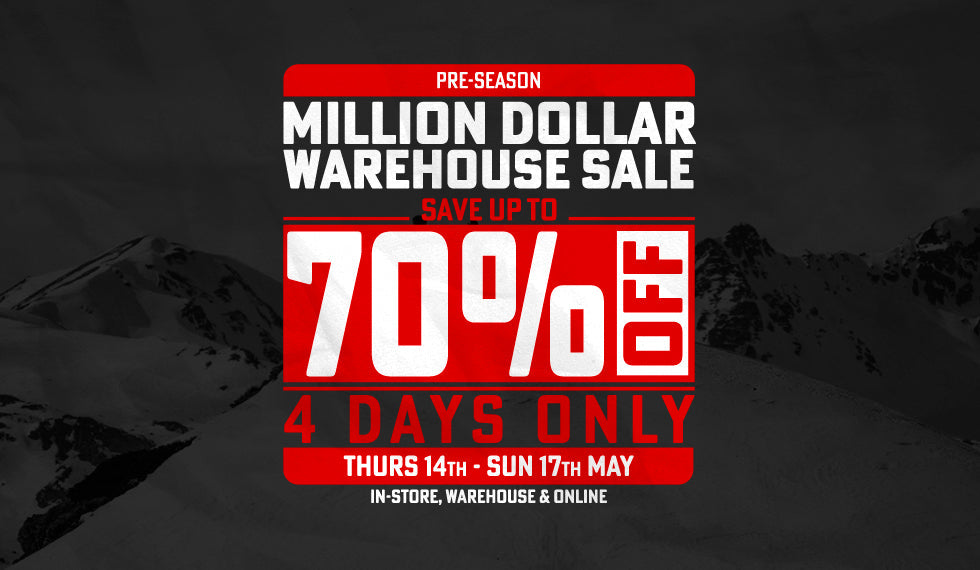 MILLION DOLLAR WAREHOUSE SALE | STARTS THURSDAY