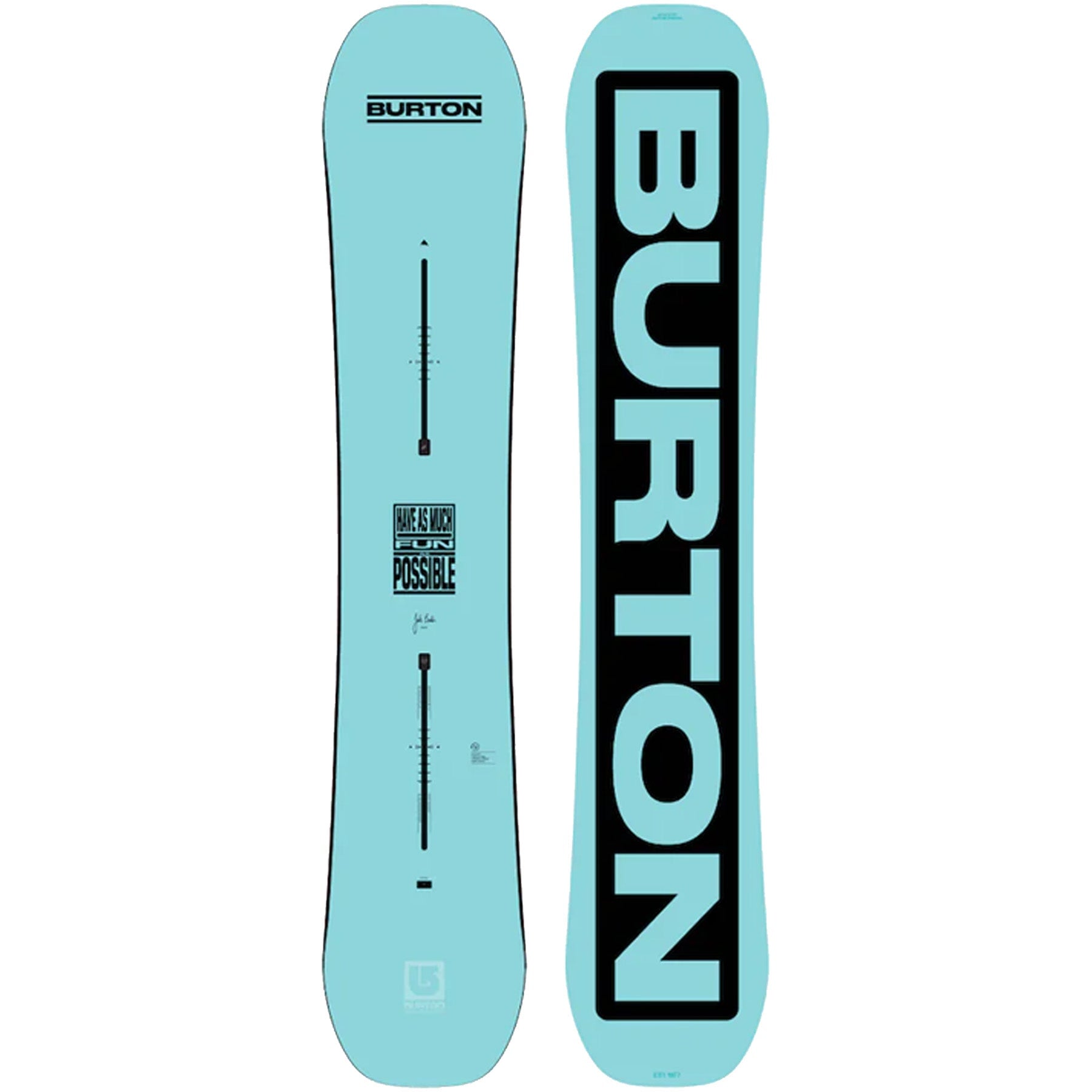 Burton From Burton To The World Snowboard | Mens Womens Snowboards