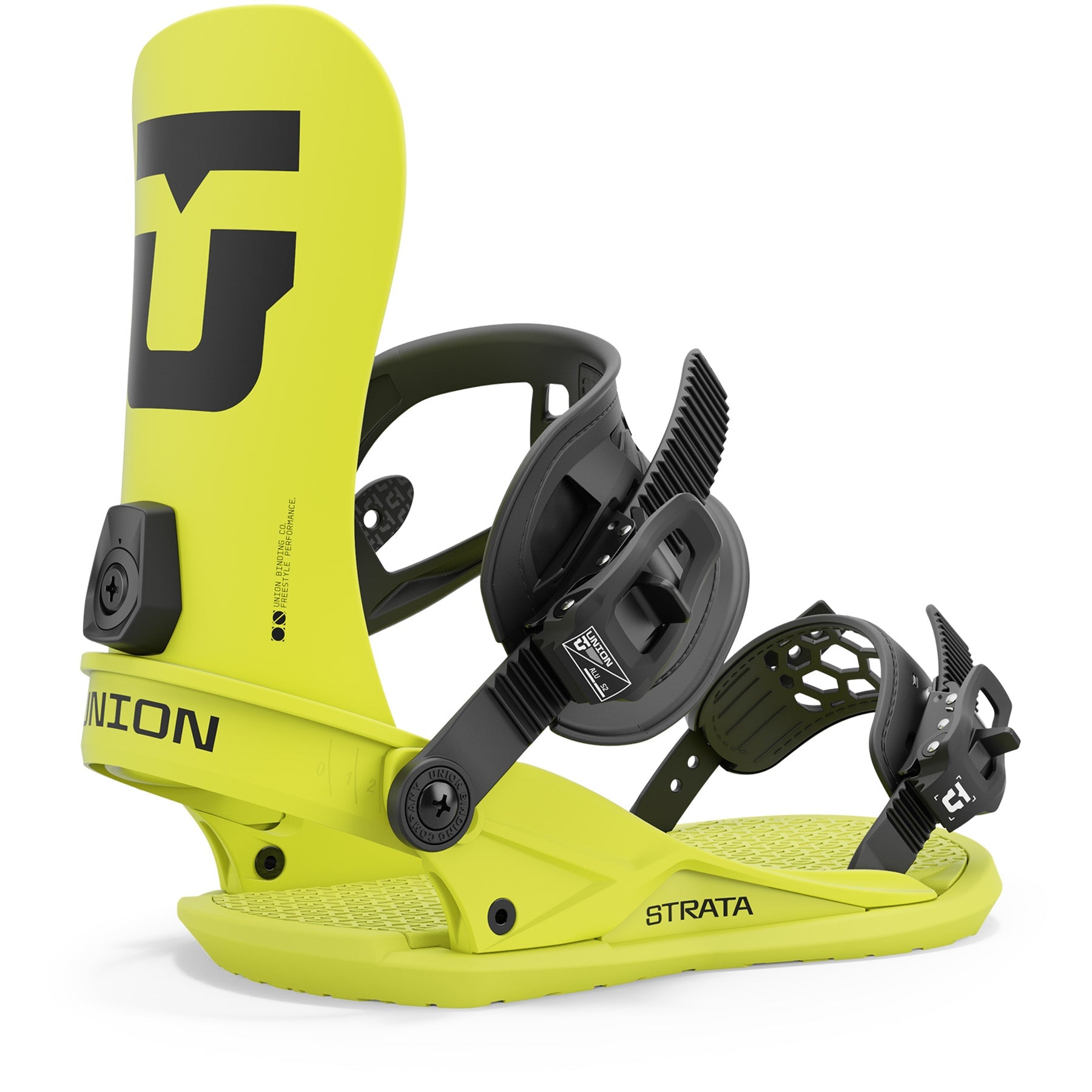 UNION STRATA ビンディング ACID GREEN S-M-L Union Strata 2025 | Mens Snowboard Bindings Australia