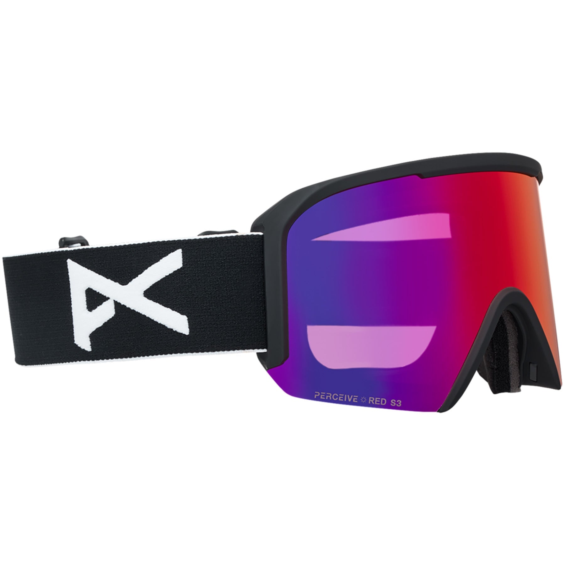 Frame: Black, Lens: Perceive Sunny Red, Spare Lens: Perceive Cloudy Burst