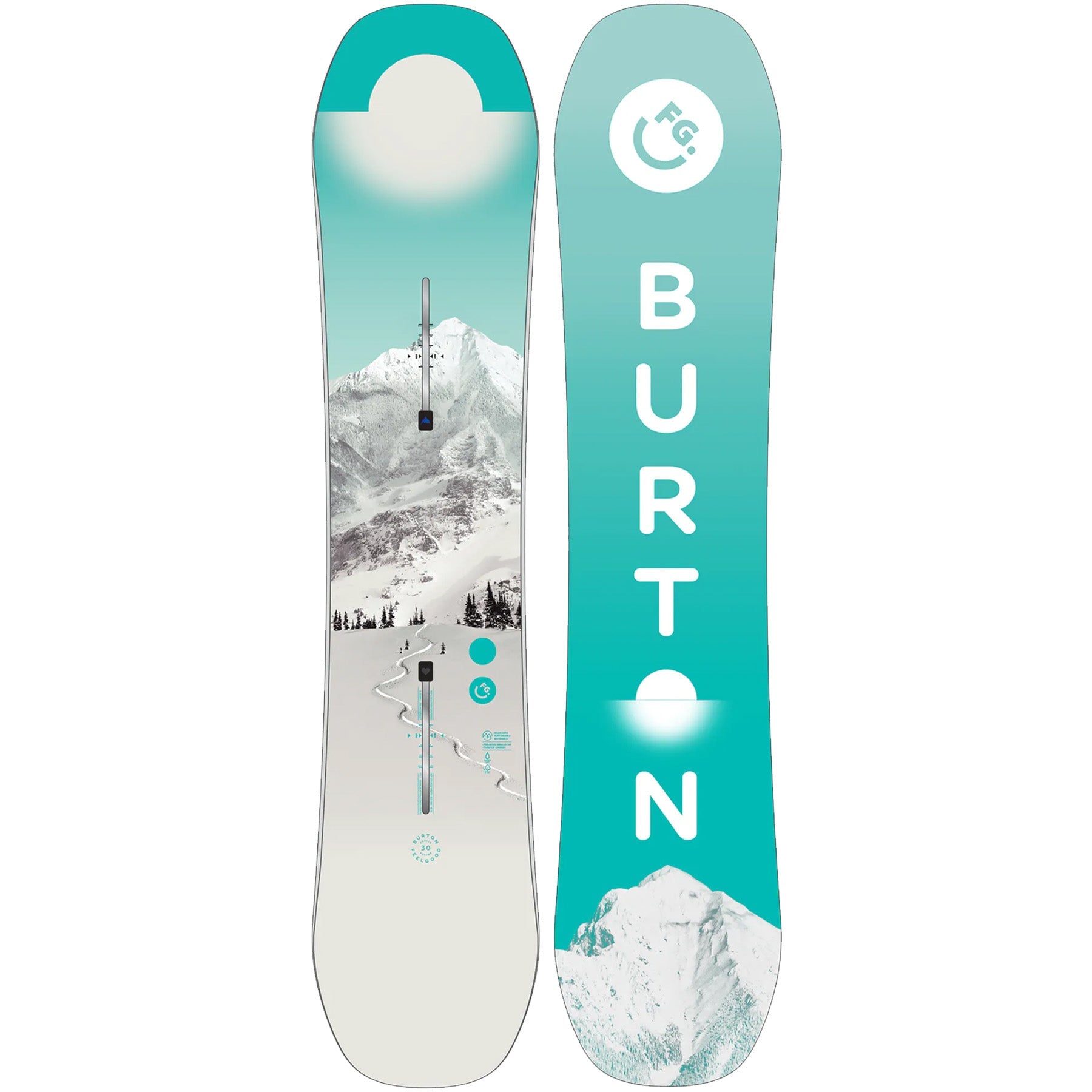 Burton Girls Feelgood Smalls 2026 | Kids Snowboards Australia