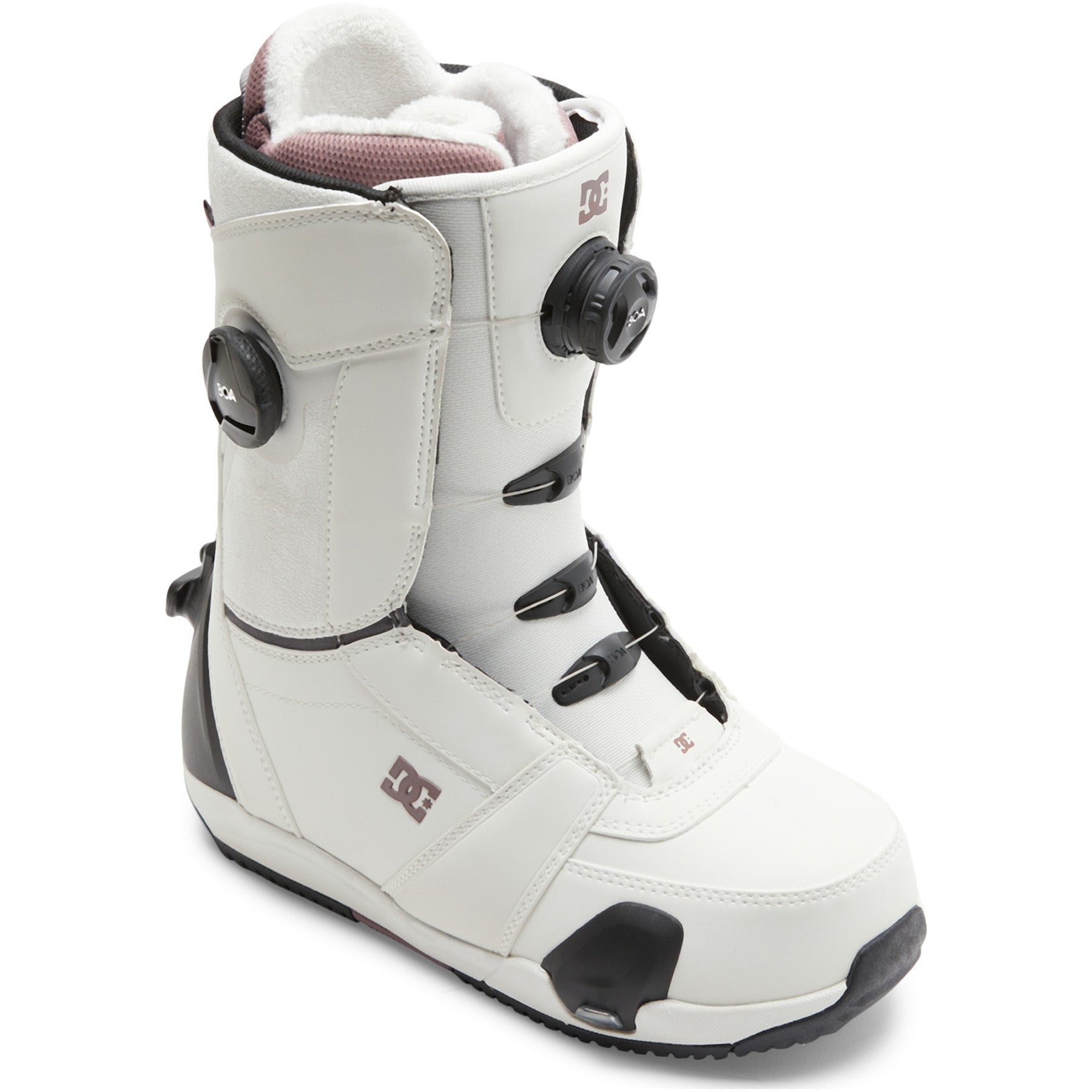 Off White/Purple Wine