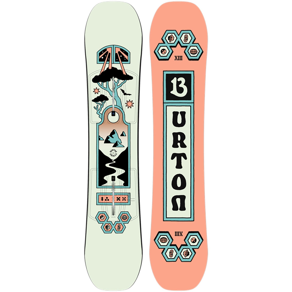Mint/Coral
