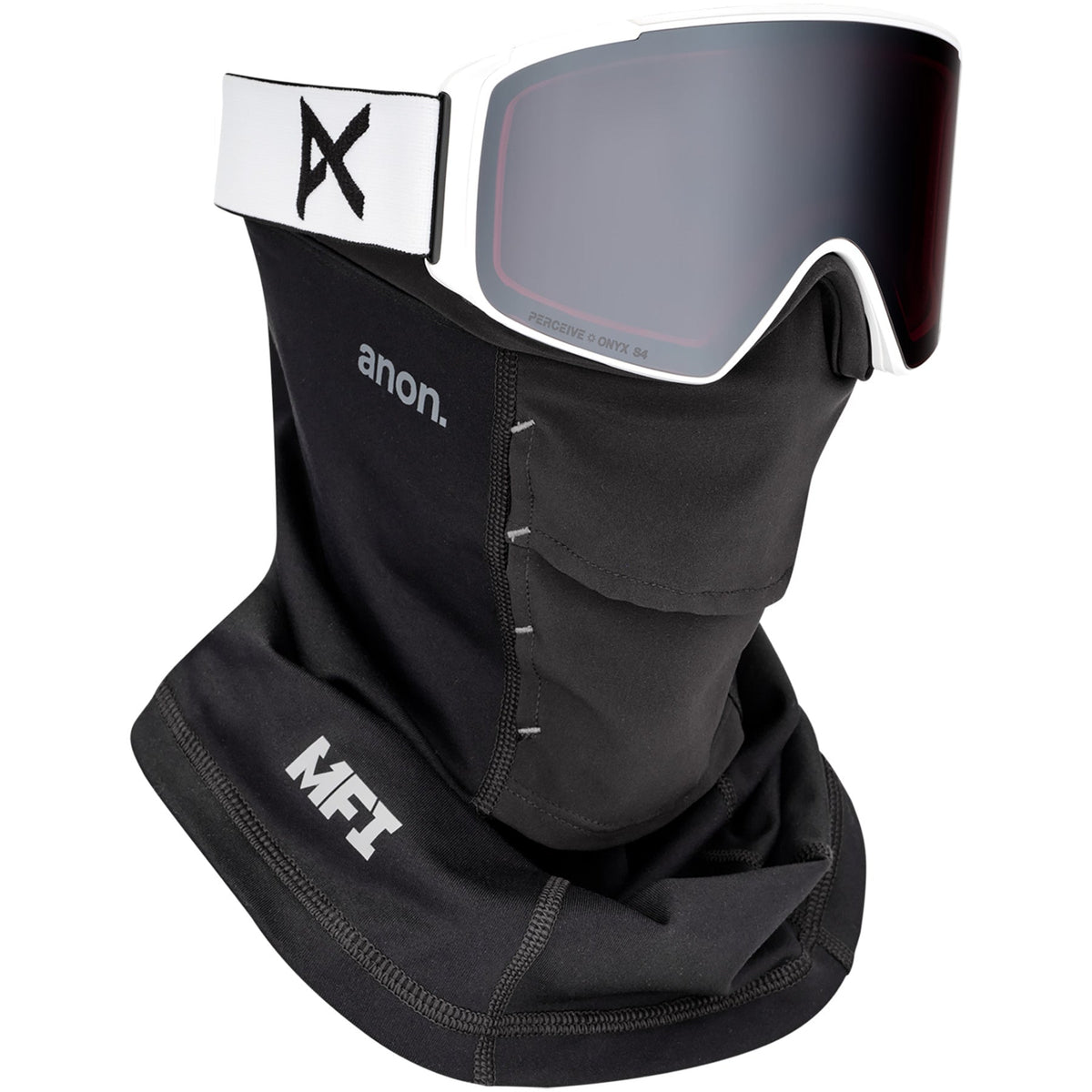 Frame: White, Lens: Perceive Sunny Onyx, Spare Lens: Perceive Variable Violet