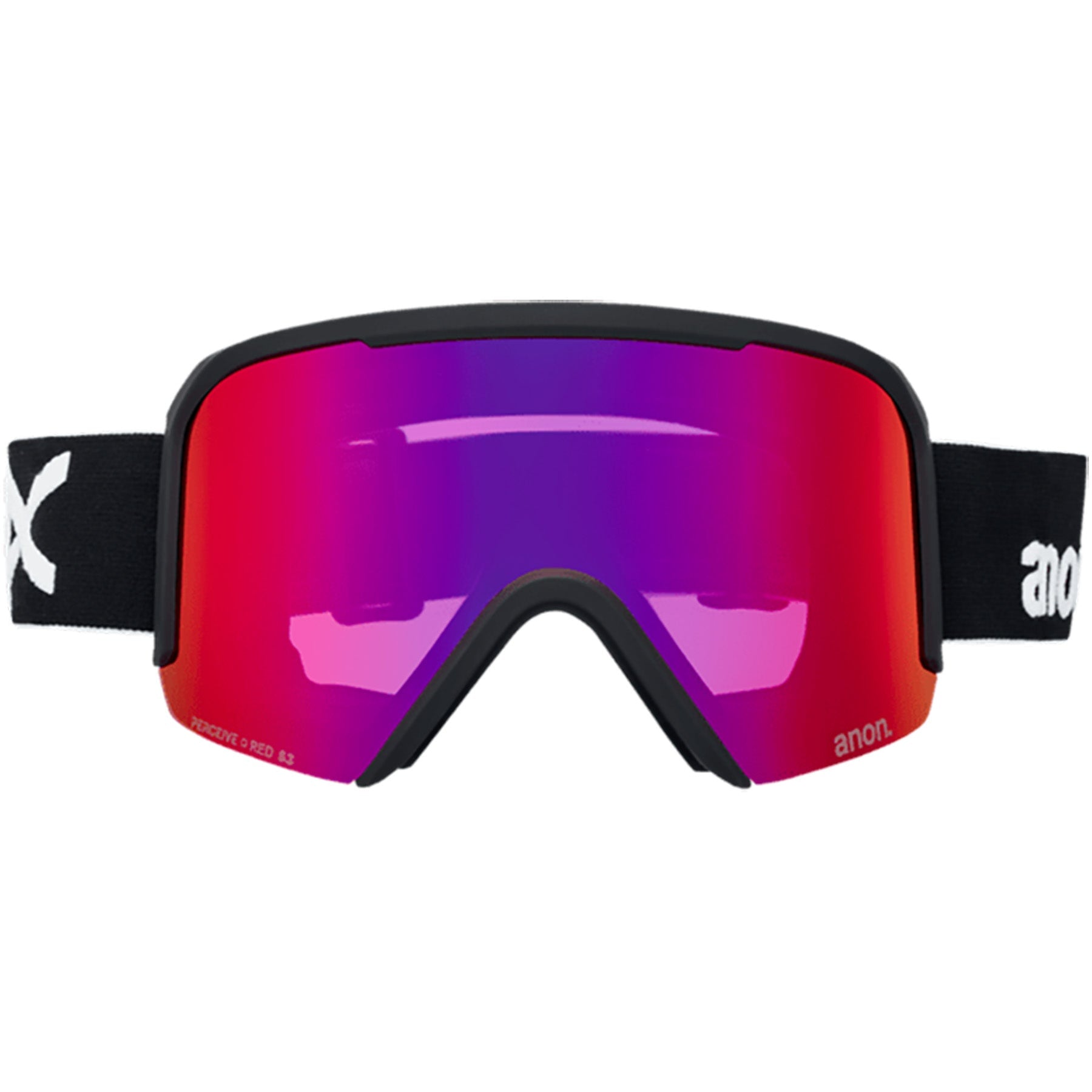 Frame: Black, Lens: Perceive Sunny Red, Spare Lens: Perceive Cloudy Burst