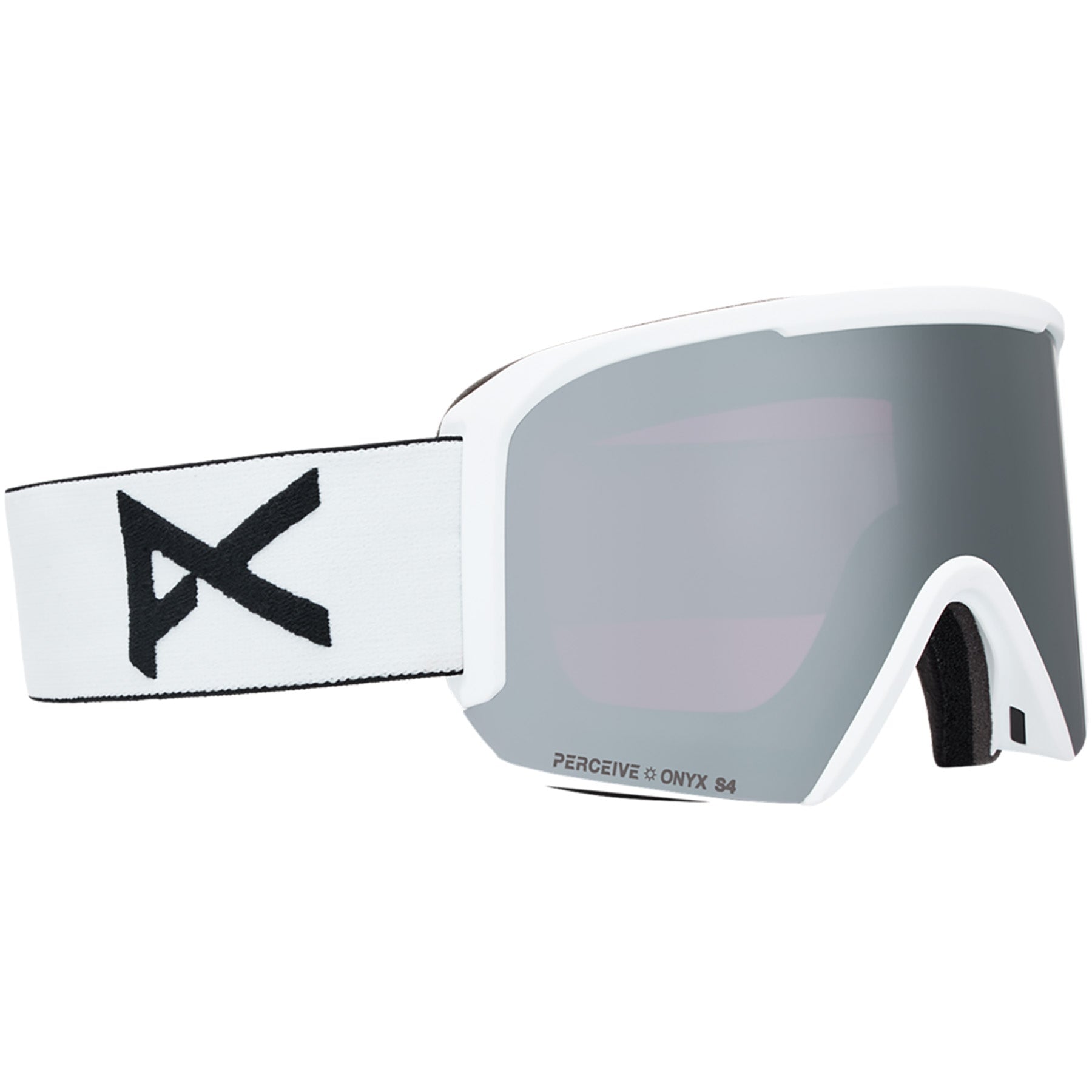 Frame: White, Lens: Perceive Sunny Onyx, Spare Lens: Perceive Cloudy Burst