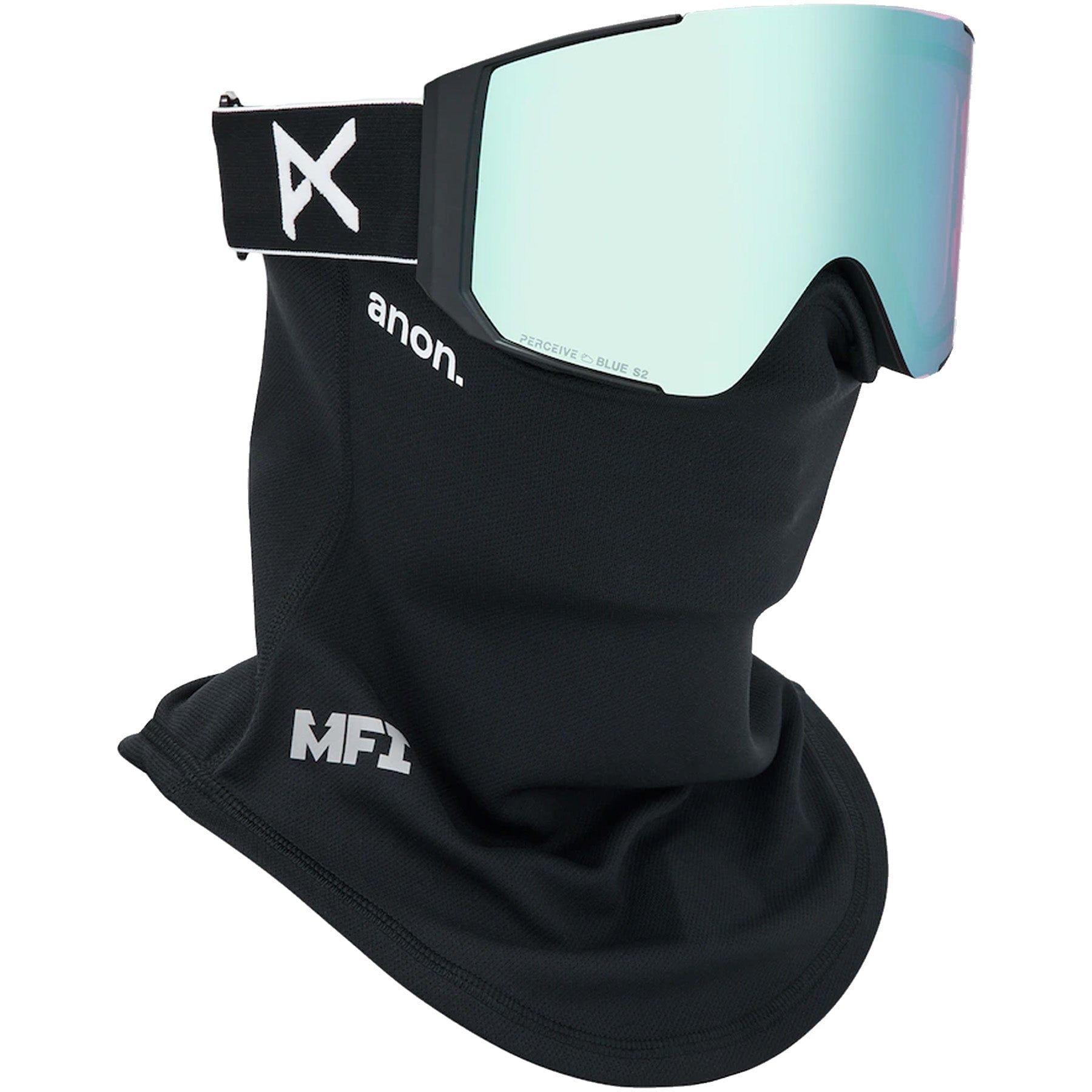 Frame: Black, Lens: Perceive Variable Blue, Spare Lens: Perceive Cloudy Pink