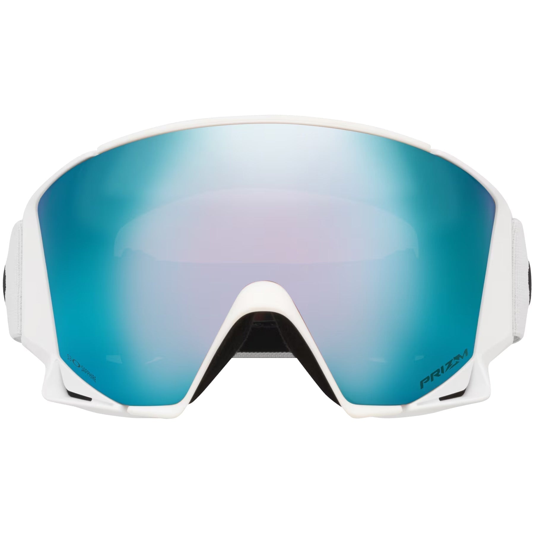 Matte White / Prizm Sapphire & Prizm Iced