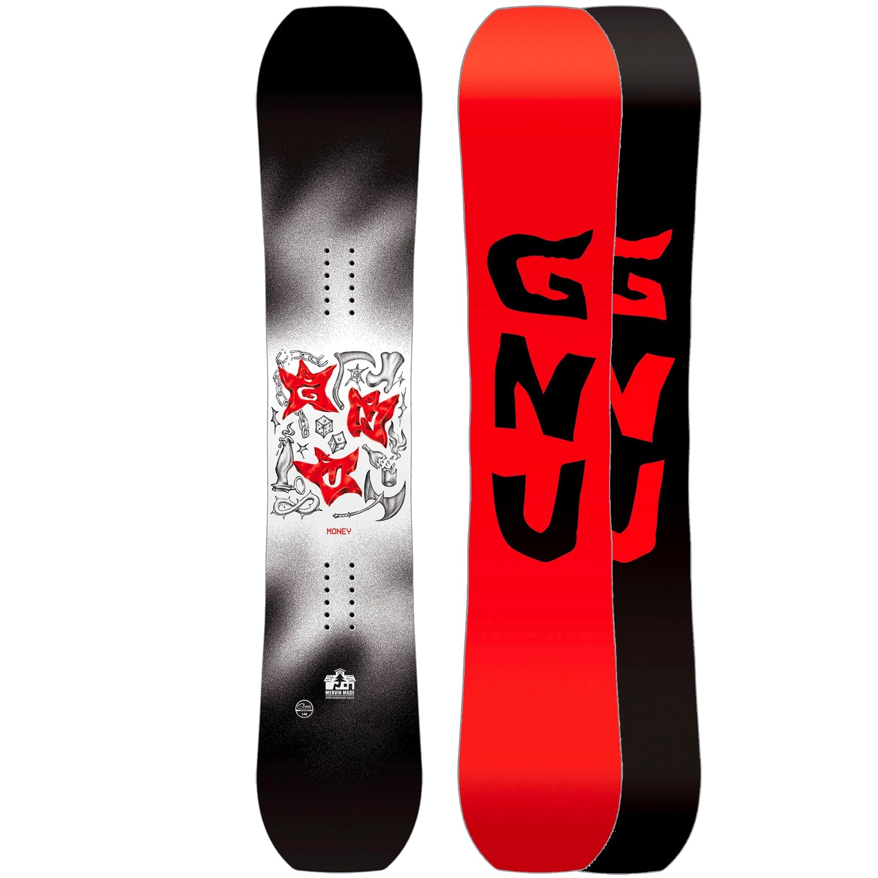 Gnu Money 2025 | Mens Snowboards Australia