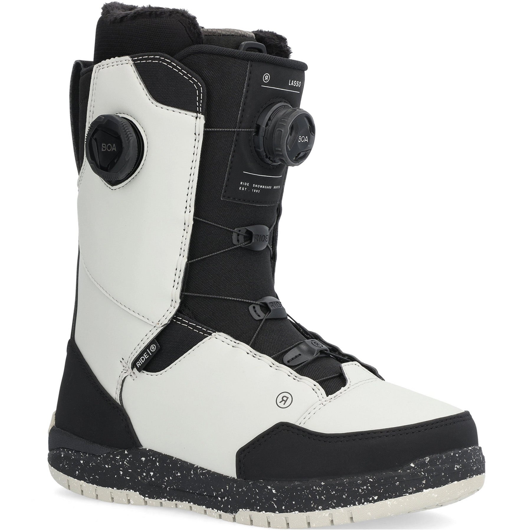 【新品！】RIDE LASSO SNOWBOARD BOOTS 2024 BUTY SNOWBOARDOWE RIDE LASSO Black 2024 | MARKI  Ride BUTY