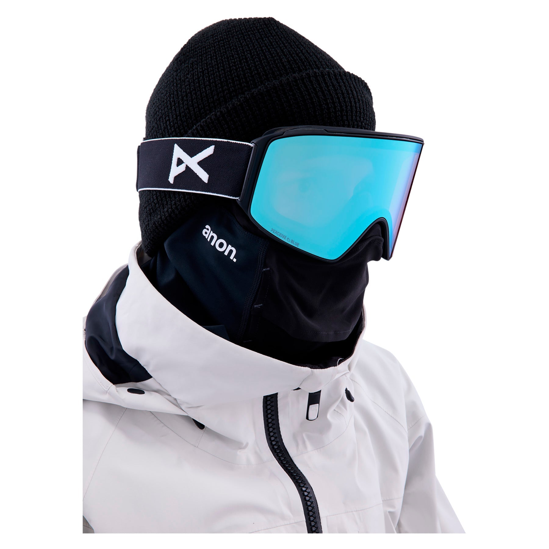 Frame: Black, Lens: Perceive Variable Blue, Spare Lens: Perceive Cloudy Pink