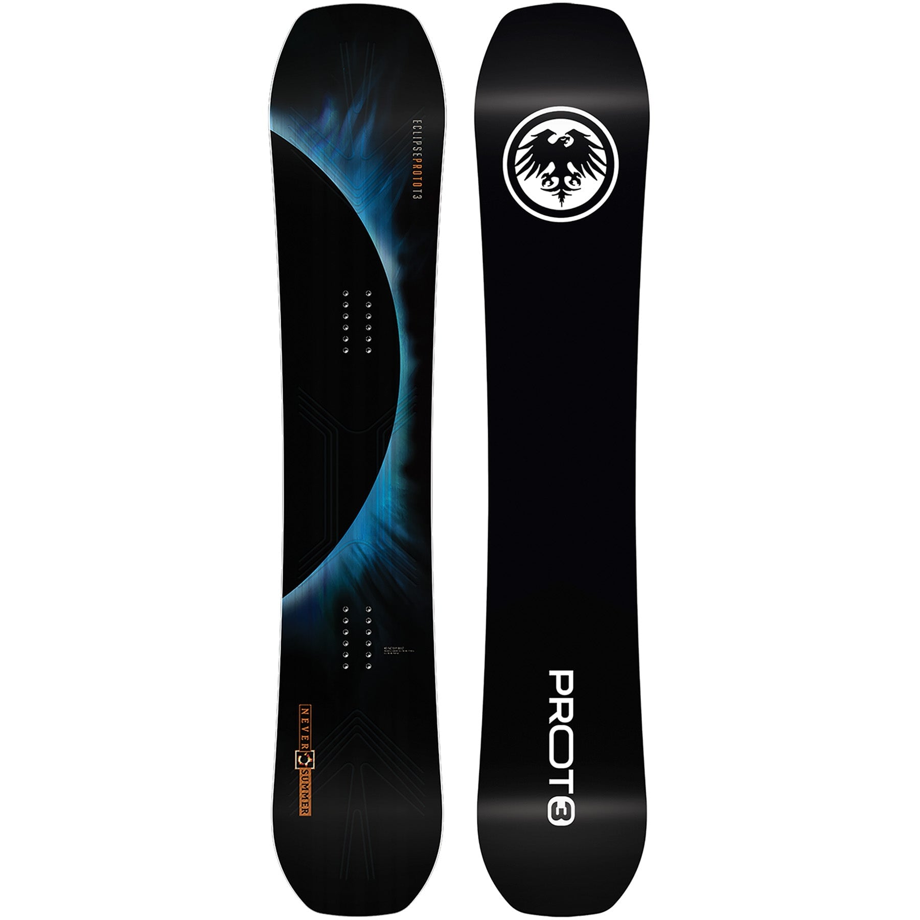 Never Summer Mens Proto T3 Eclipse 2027 | Mens Snowboards Australia