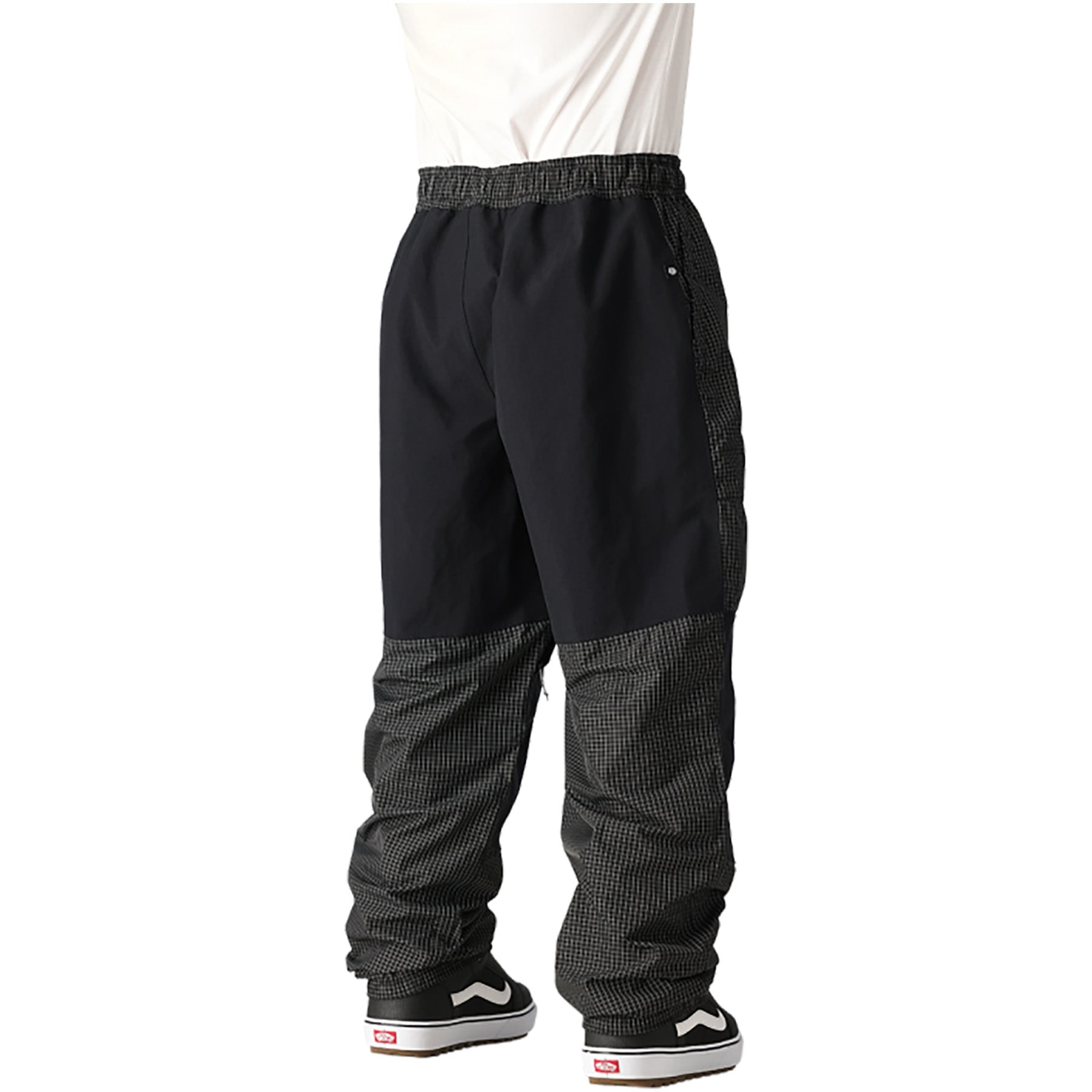 Black Grid Colorblock