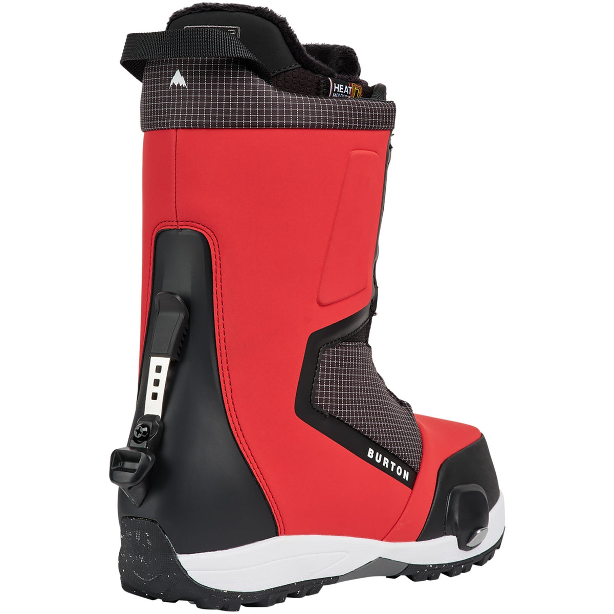 Geranium Red Grid/Black