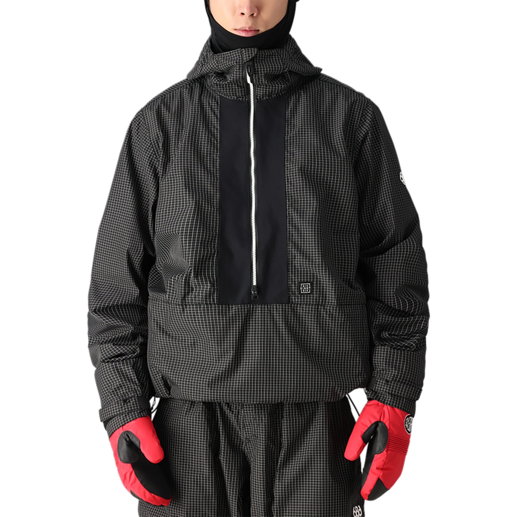 Black Grid Colorblock