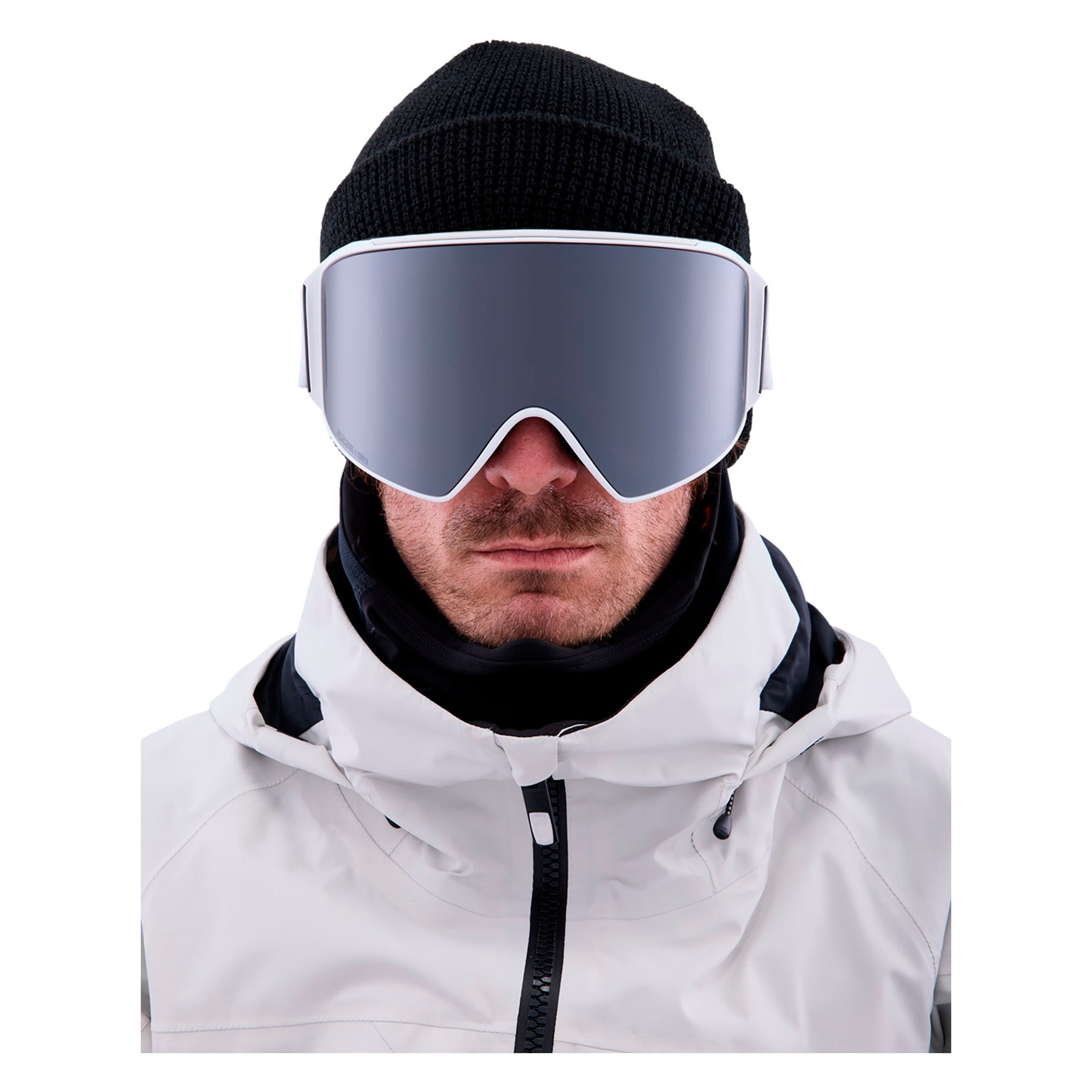 Frame: White, Lens: Perceive Sunny Onyx, Spare Lens: Perceive Variable Violet