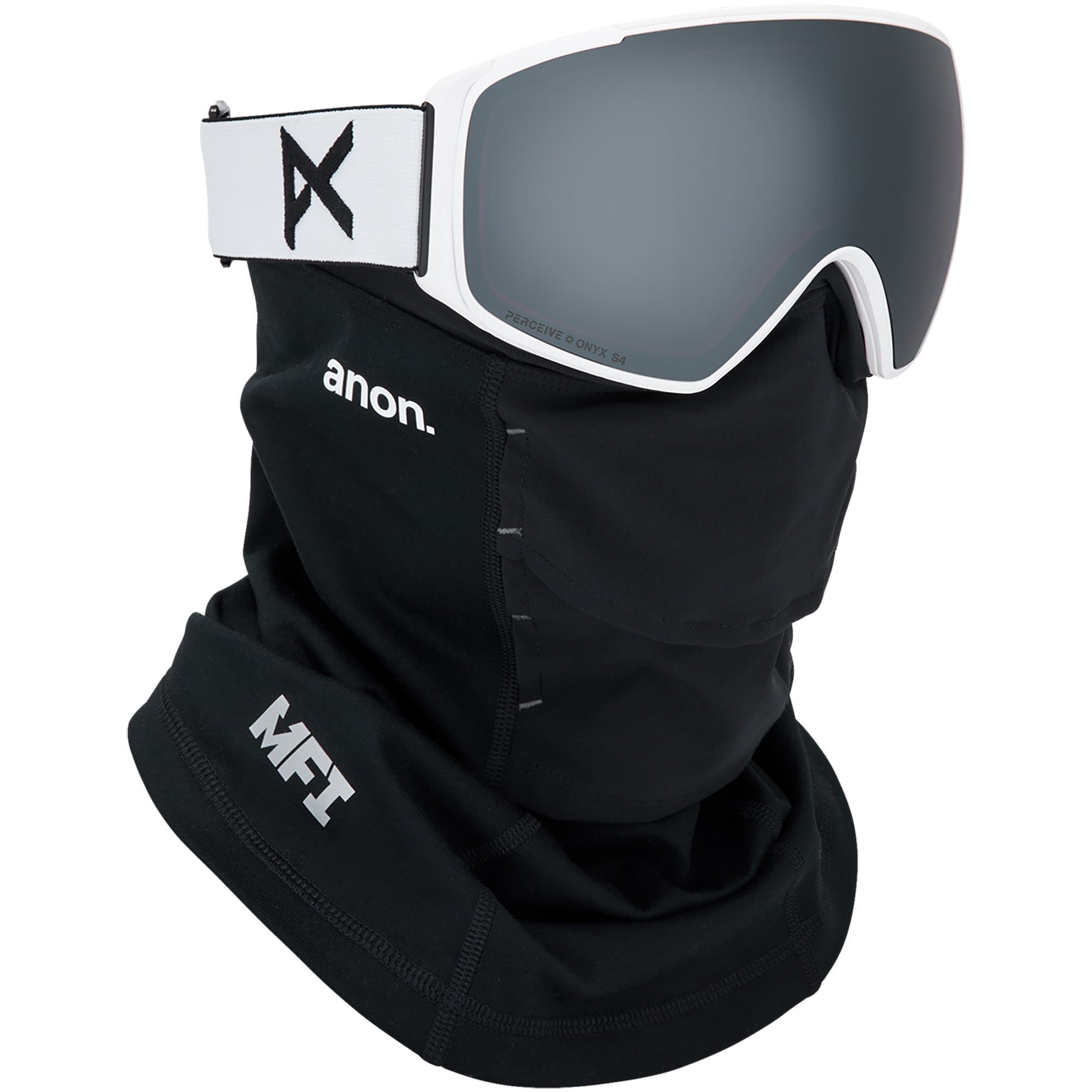 Frame: White, Lens: Perceive Sunny Onyx, Spare Lens: Perceive Variable Violet