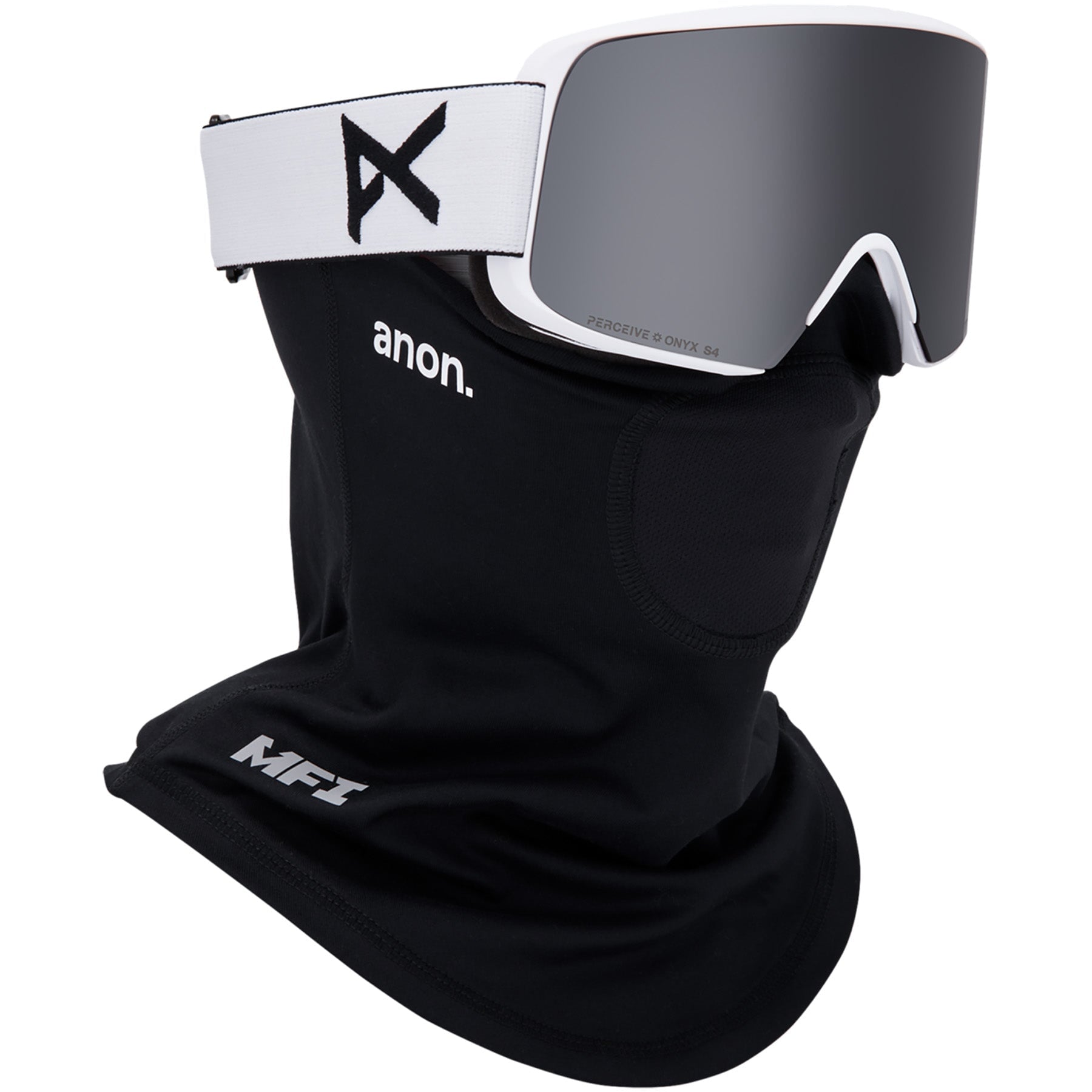 Frame: White, Lens: Perceive Sunny Onyx, Spare Lens: Perceive Variable Violet