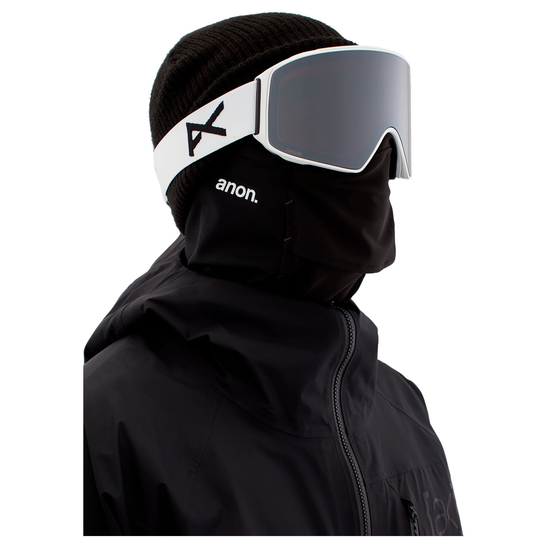 Frame: White, Lens: Perceive Sunny Onyx, Spare Lens: Perceive Variable Violet