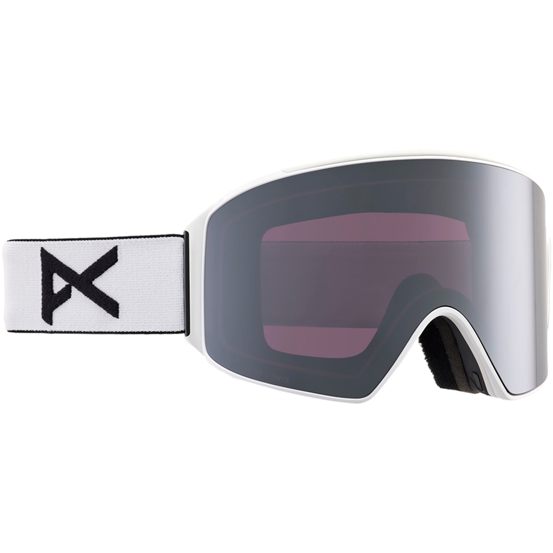 Frame: White, Lens: Perceive Sunny Onyx, Spare Lens: Perceive Variable Violet