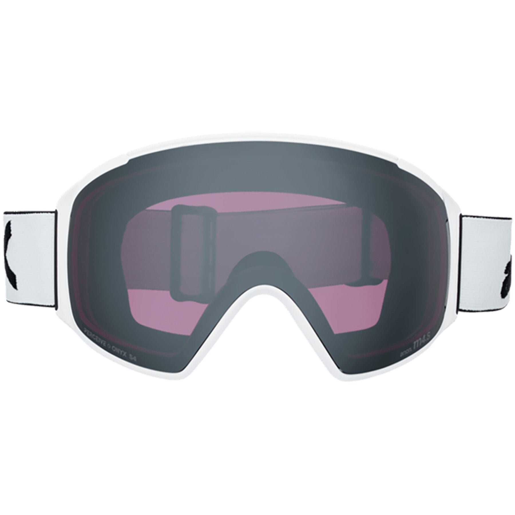 Frame: White, Lens: Perceive Sunny Onyx, Spare Lens: Perceive Variable Violet