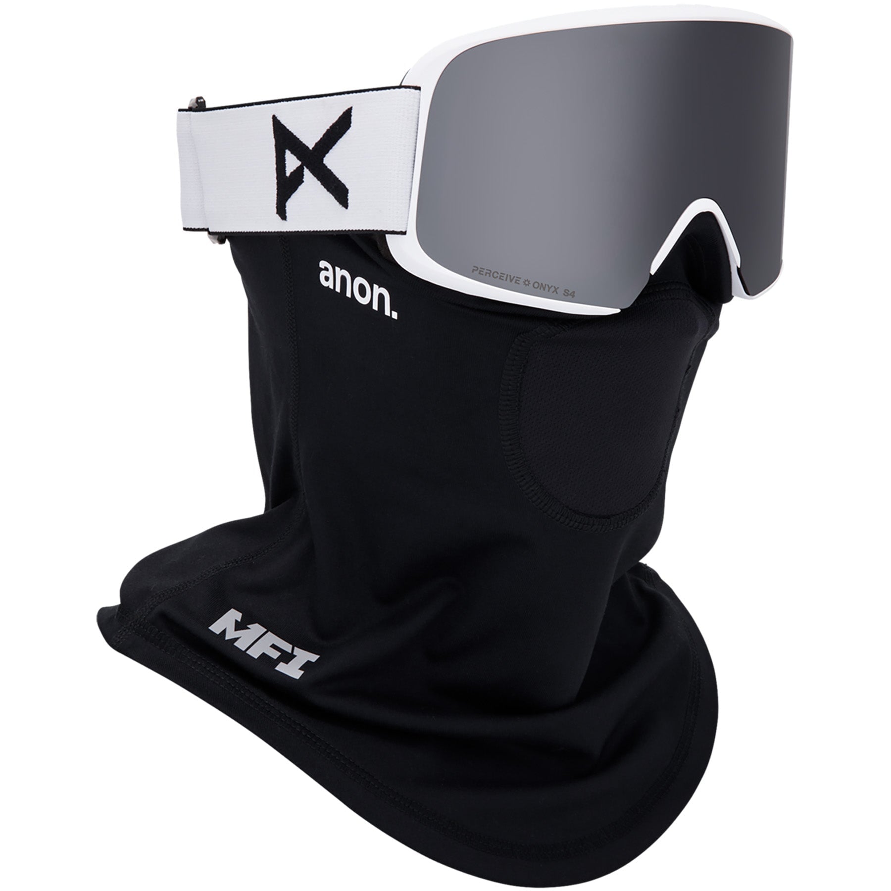 Frame: White, Lens: Perceive Sunny Onyx, Spare Lens: Perceive Variable Violet