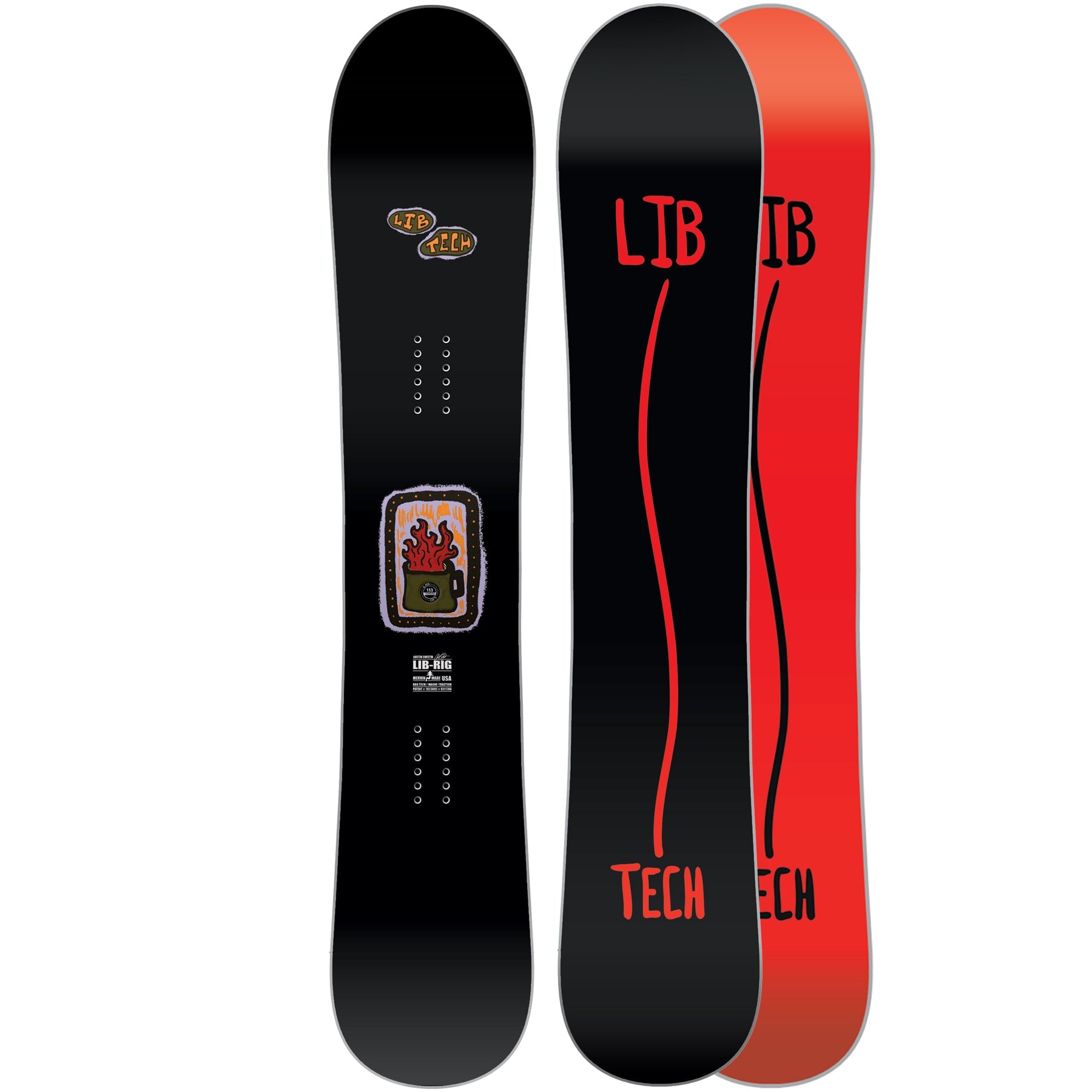 Lib Tech Lib Rig 2025 Mens Snowboards Australia