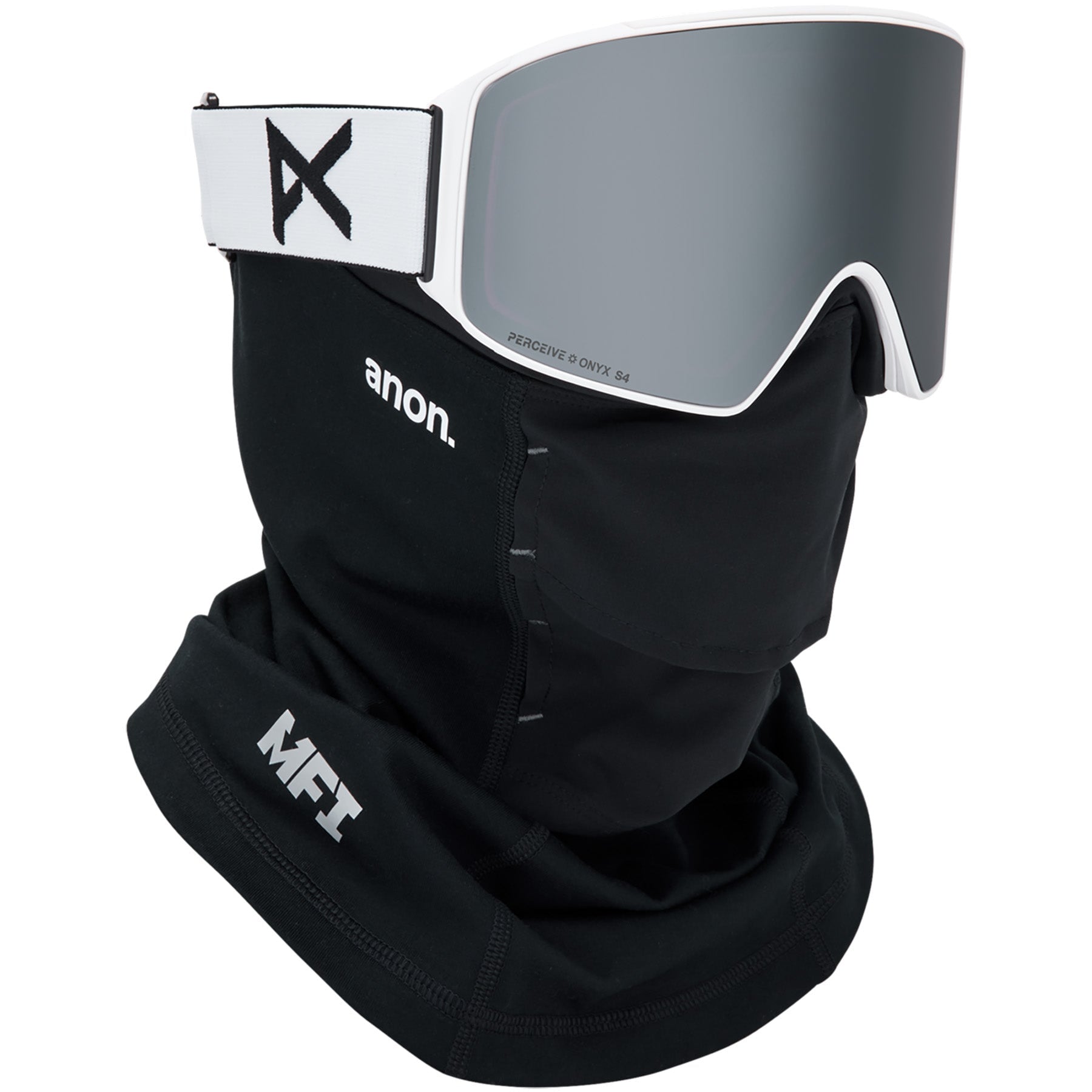 Frame: White, Lens: Perceive Sunny Onyx, Spare Lens: Perceive Variable Violet