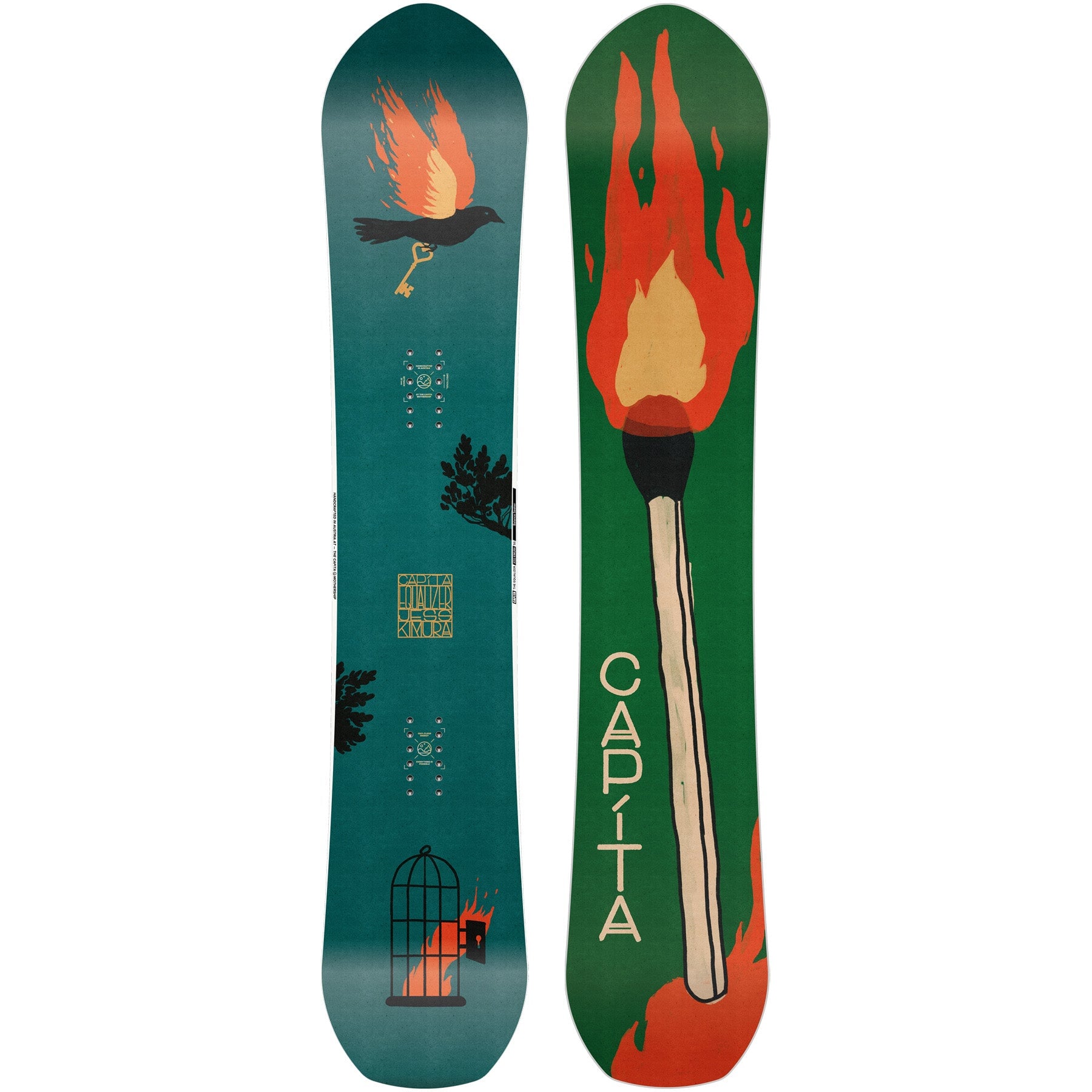 CAPITA THE EQUALIZER 146 スノーボード 美品 レディース CAPiTA The Equalizer Snowboard by Jess Kimura Snowboard 2026