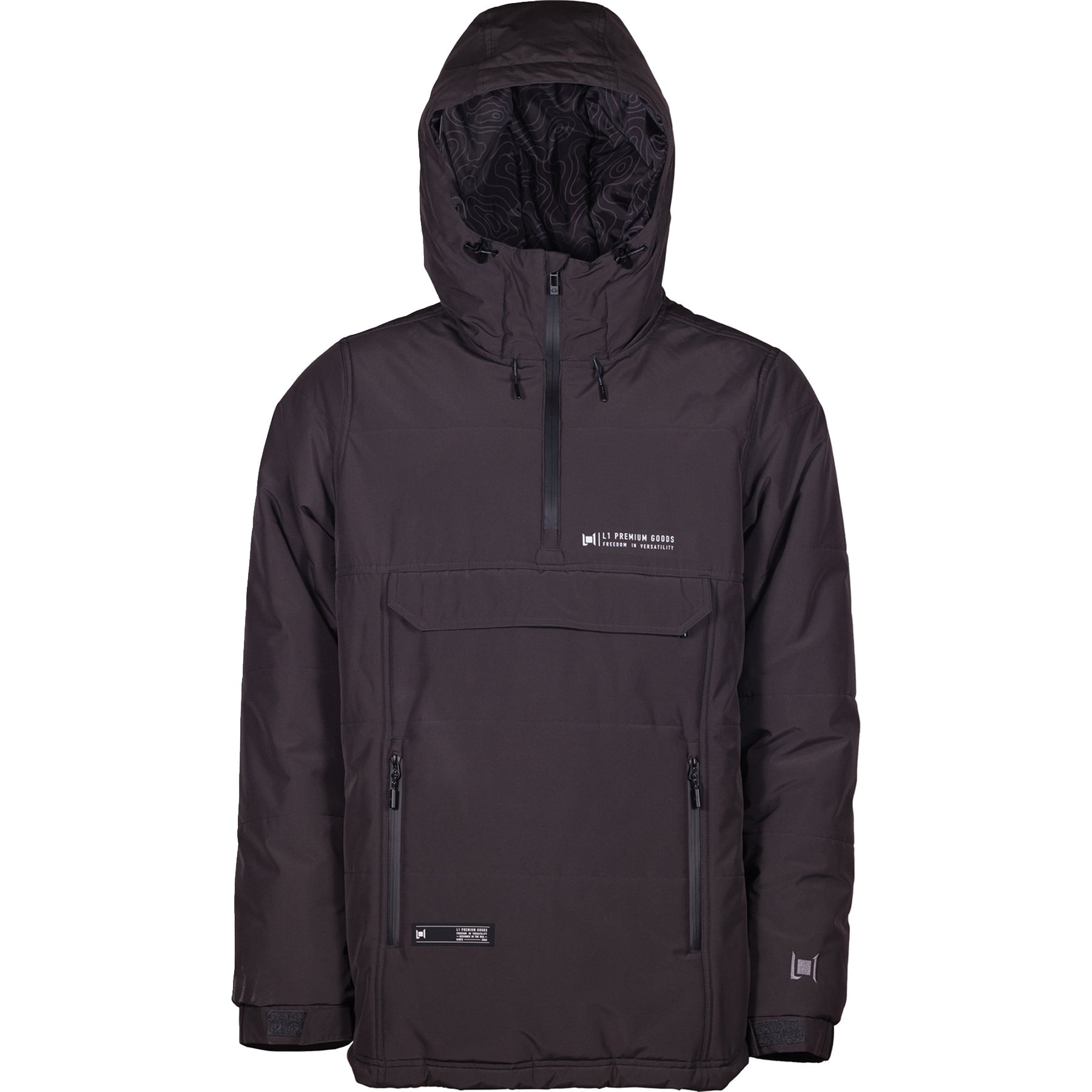 L1 aftershock snowboard jacket top