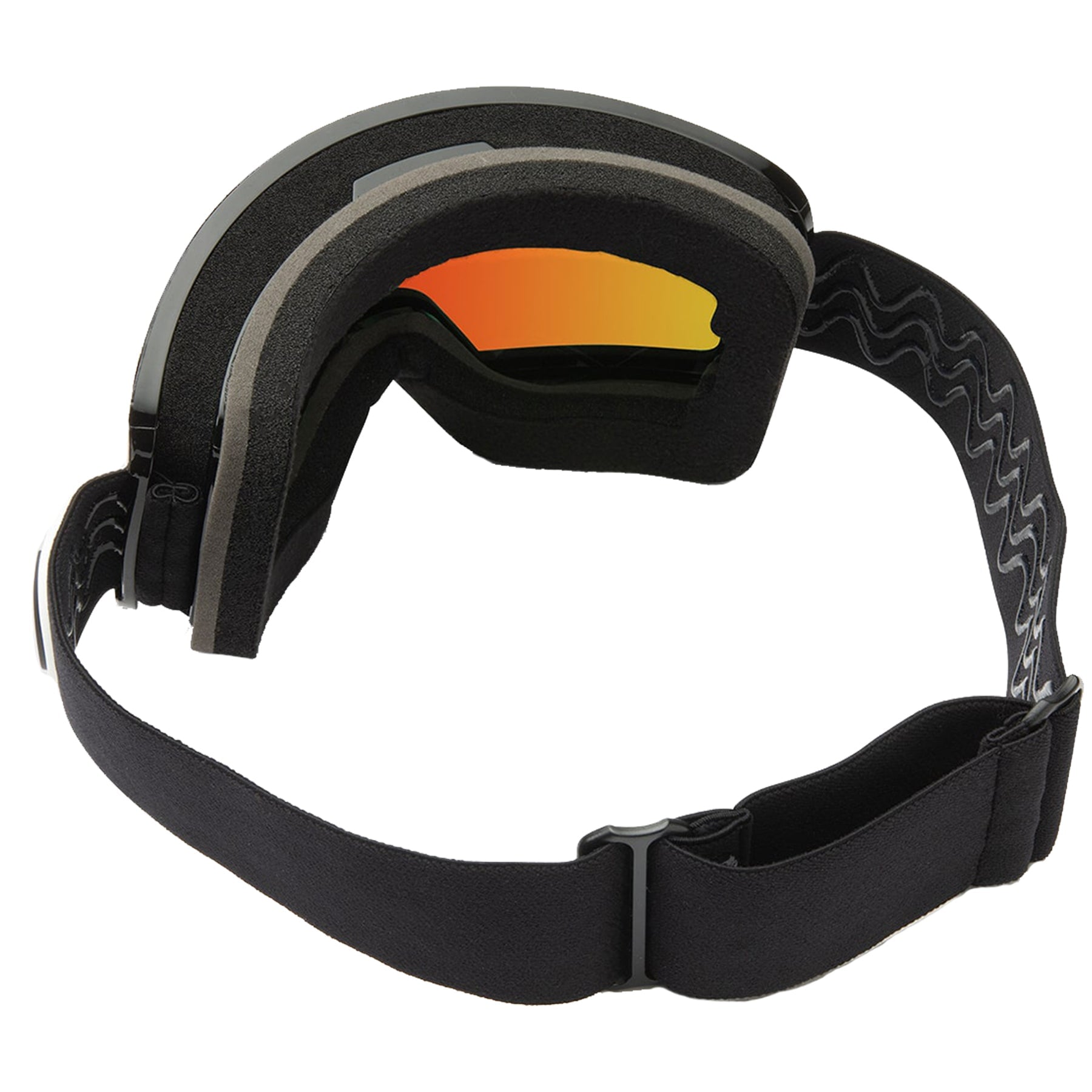 Gloss Black/Red Chrome