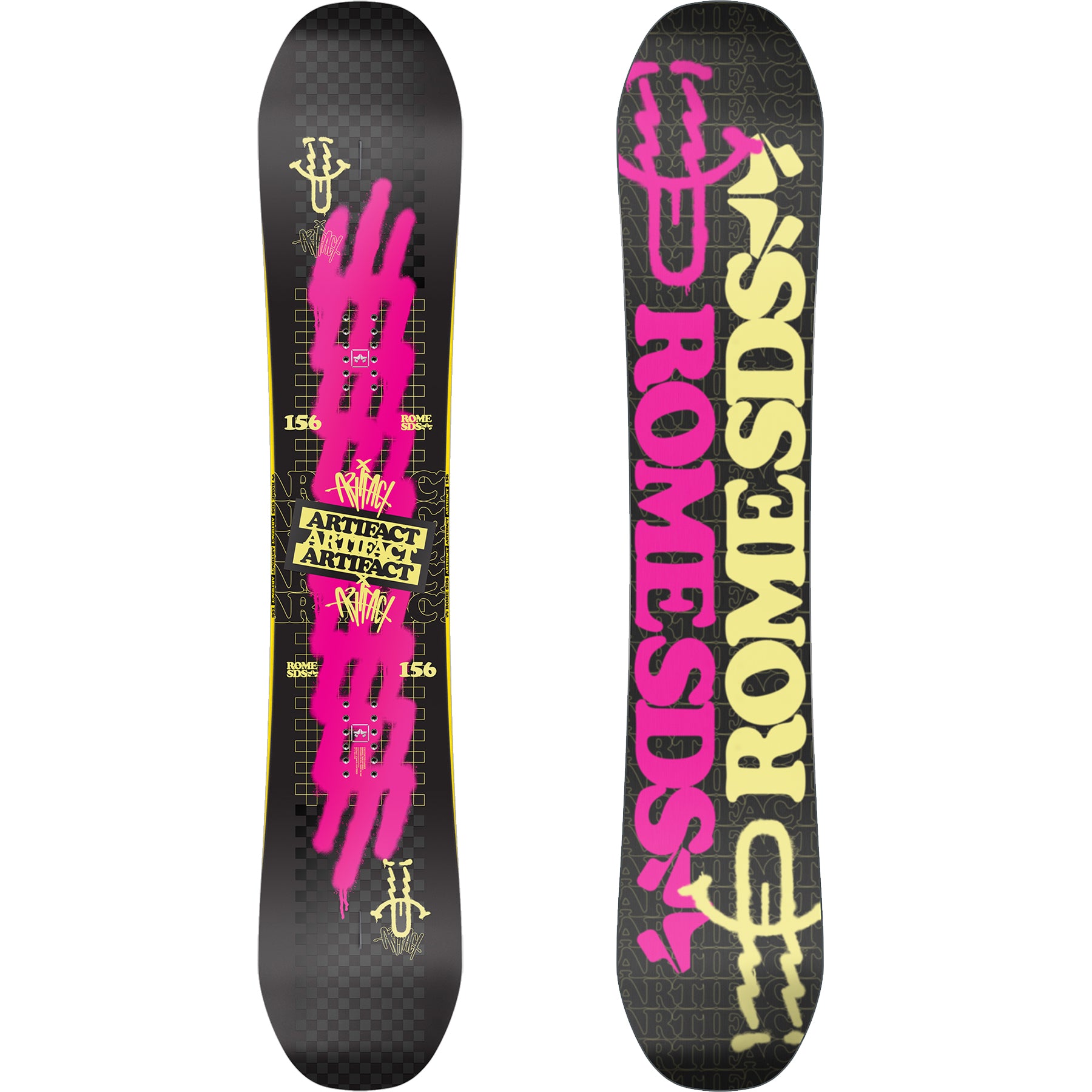 ROME SDS ARTIFACT 150 × ROME KATANA M Rome Artifact 2023 | Mens Snowboards Australia