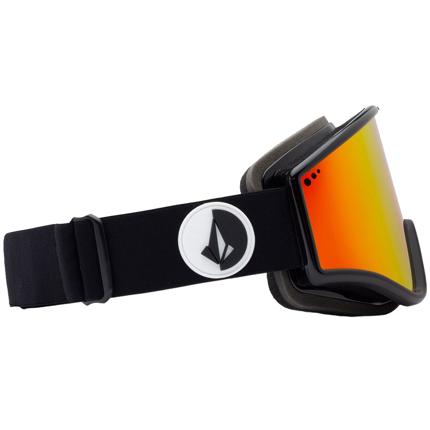 Gloss Black/Red Chrome