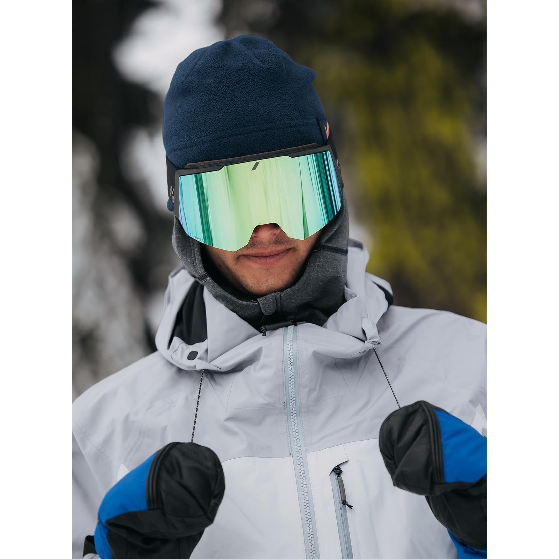 Gray Cloud / Silver Sconce