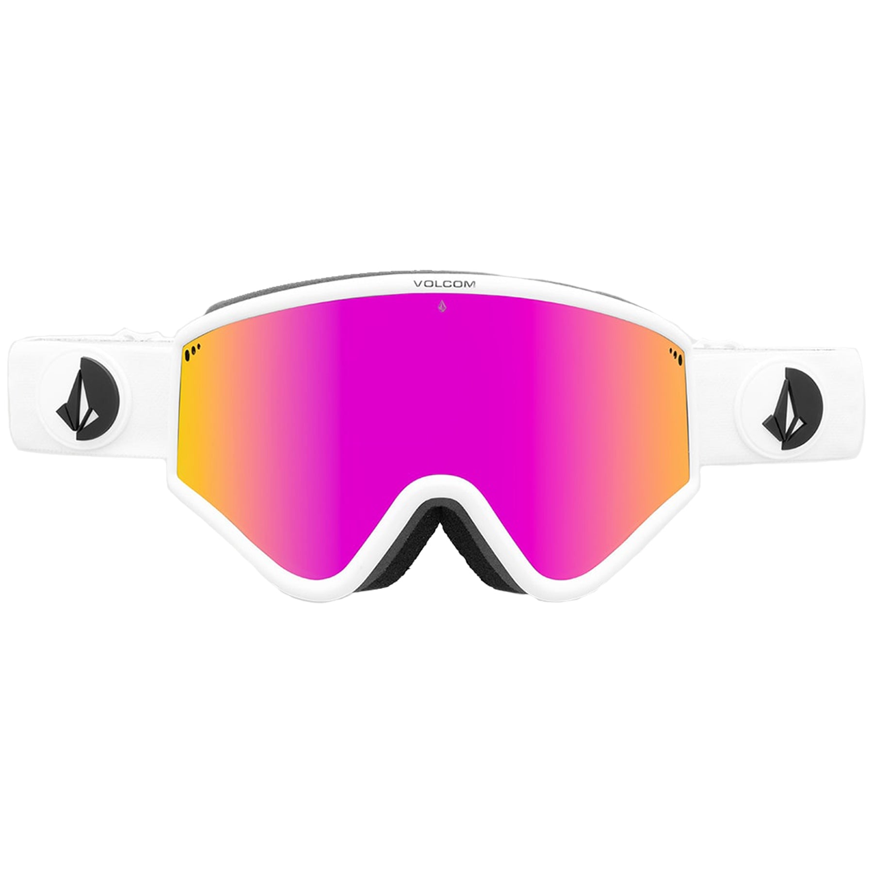 Matte White/Pink Chrome