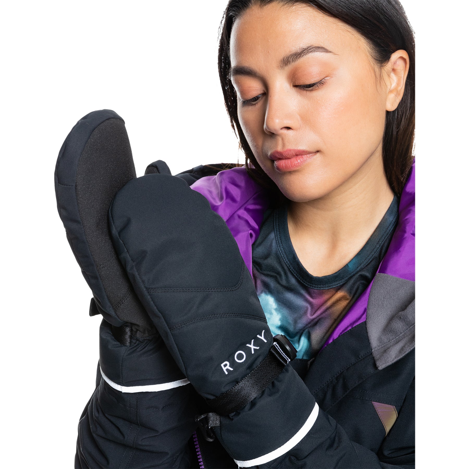Roxy Jetty Solid Mittens Roxy Jetty Solid Mittens