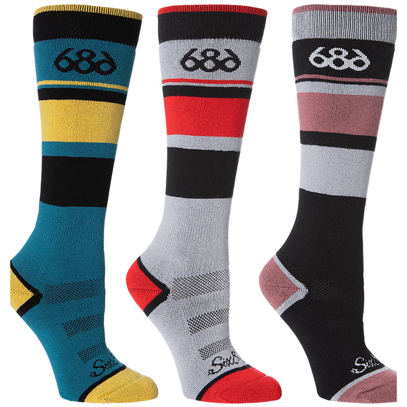 686 Womens Later Days Sock 3 Pack