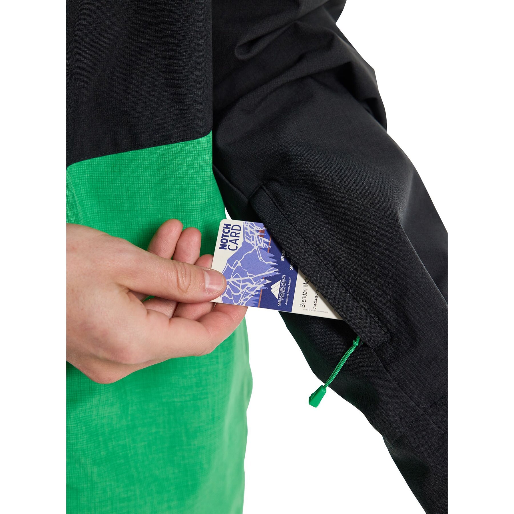 True Black/Clover Green