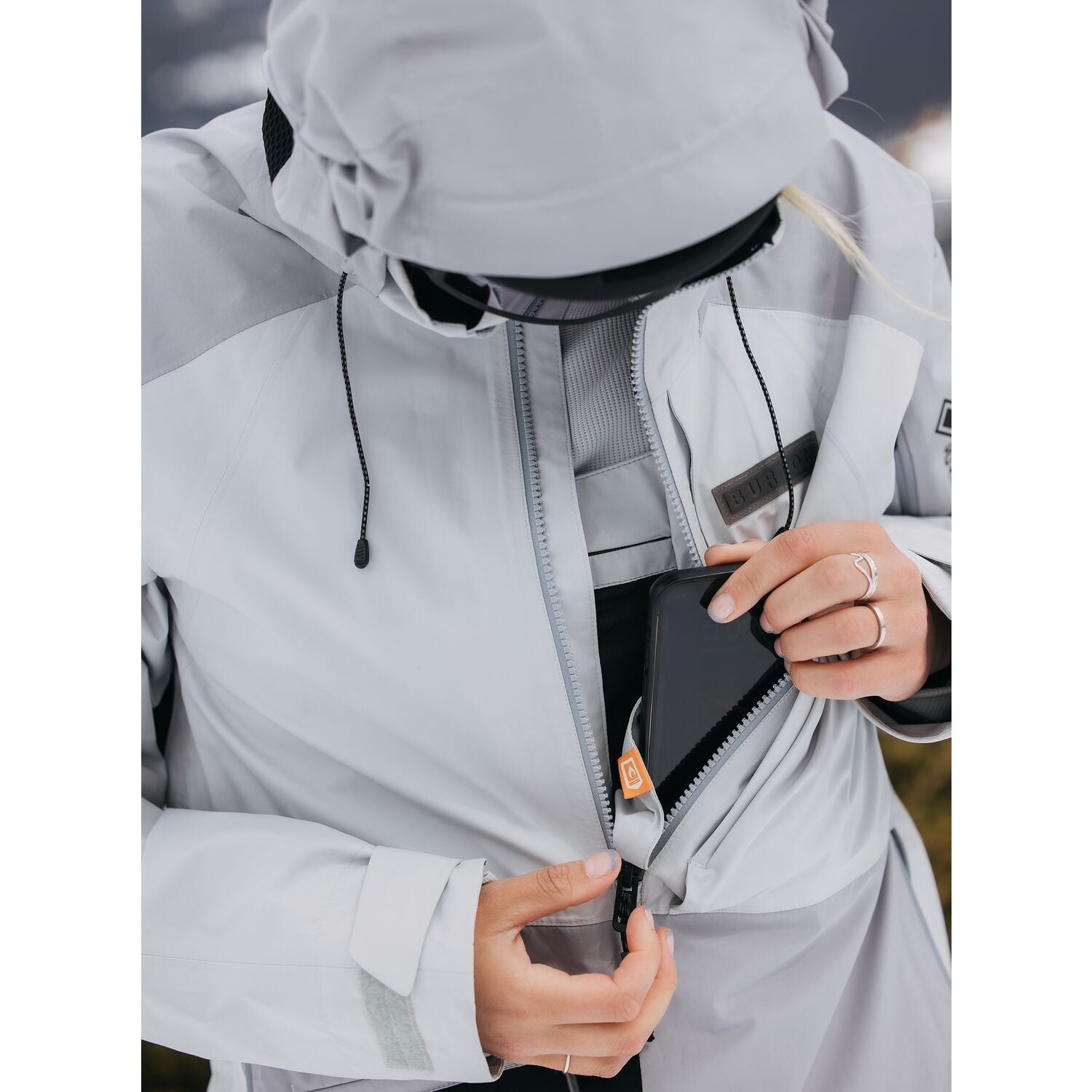 Gray Cloud / Silver Sconce