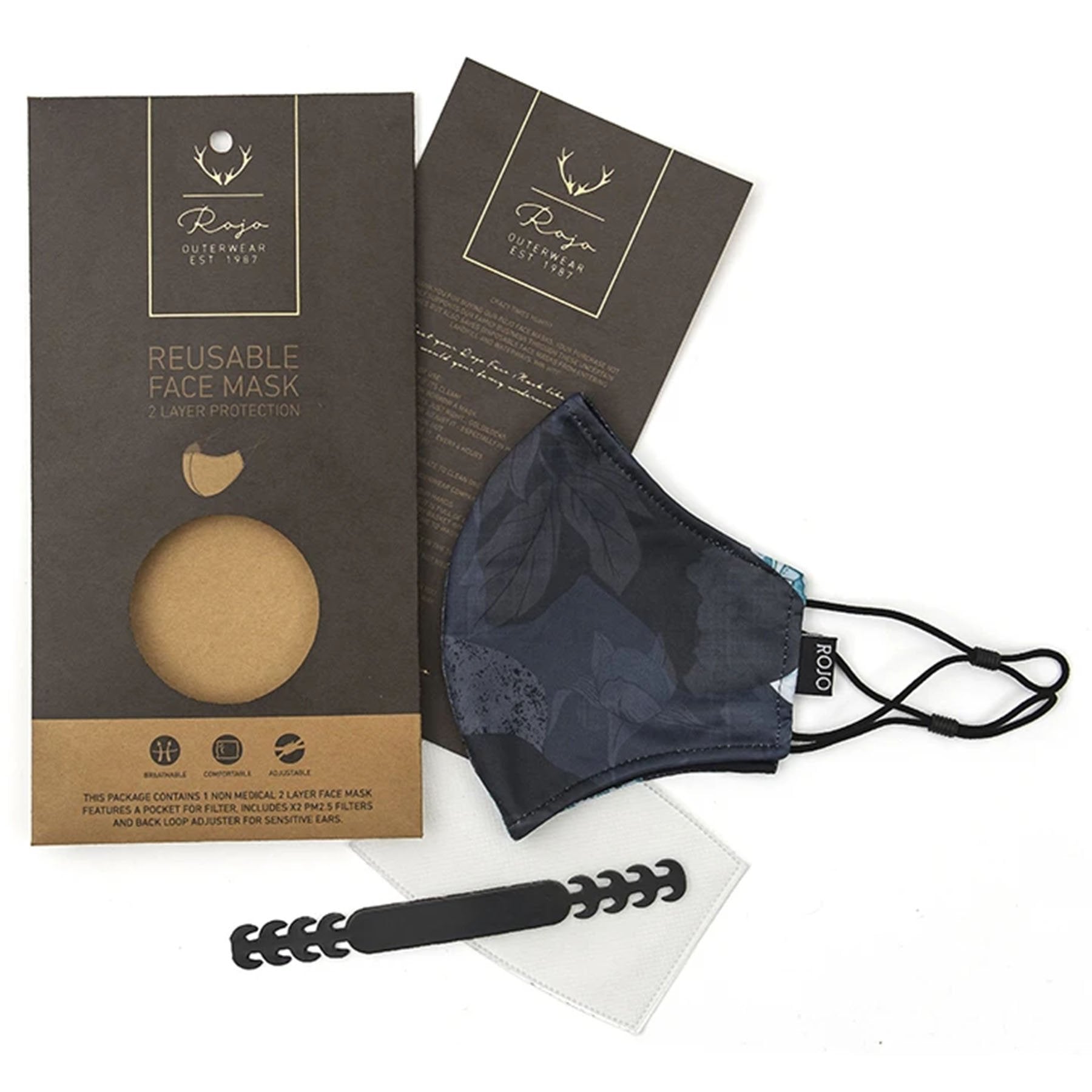 Floral Camo Blue Nights