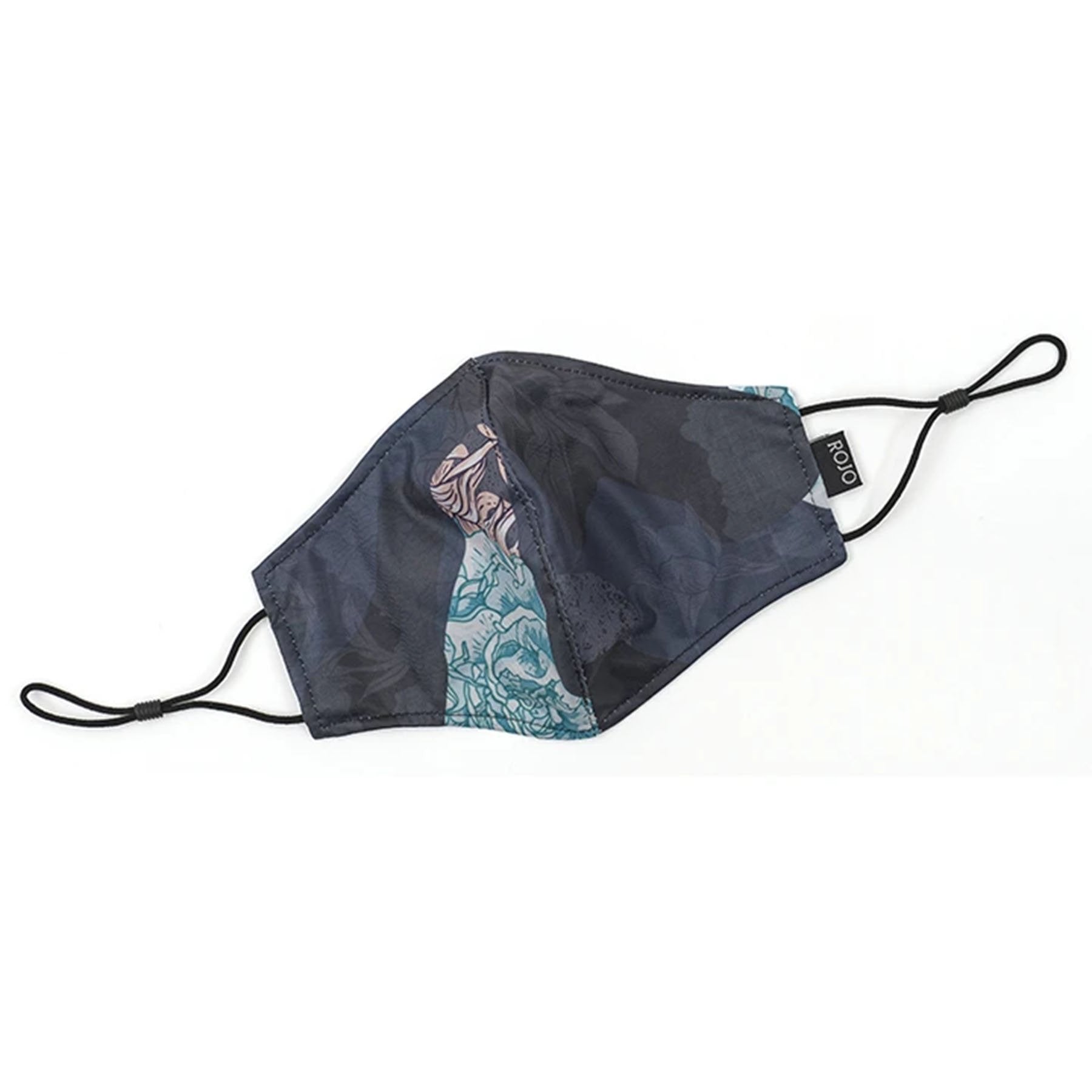 Floral Camo Blue Nights