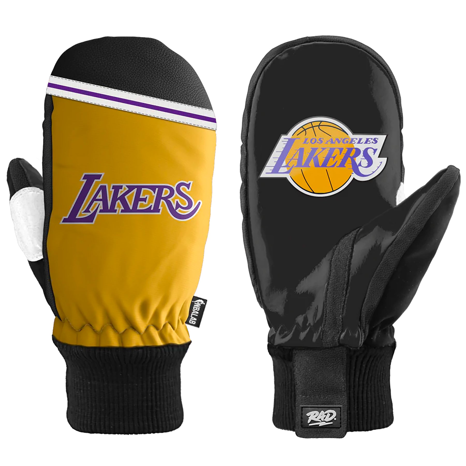 ロサンゼルス レイカーズ スノーミトン RAD Gloves NBA Mサイズ Rad Gloves NBA Classic Mitten