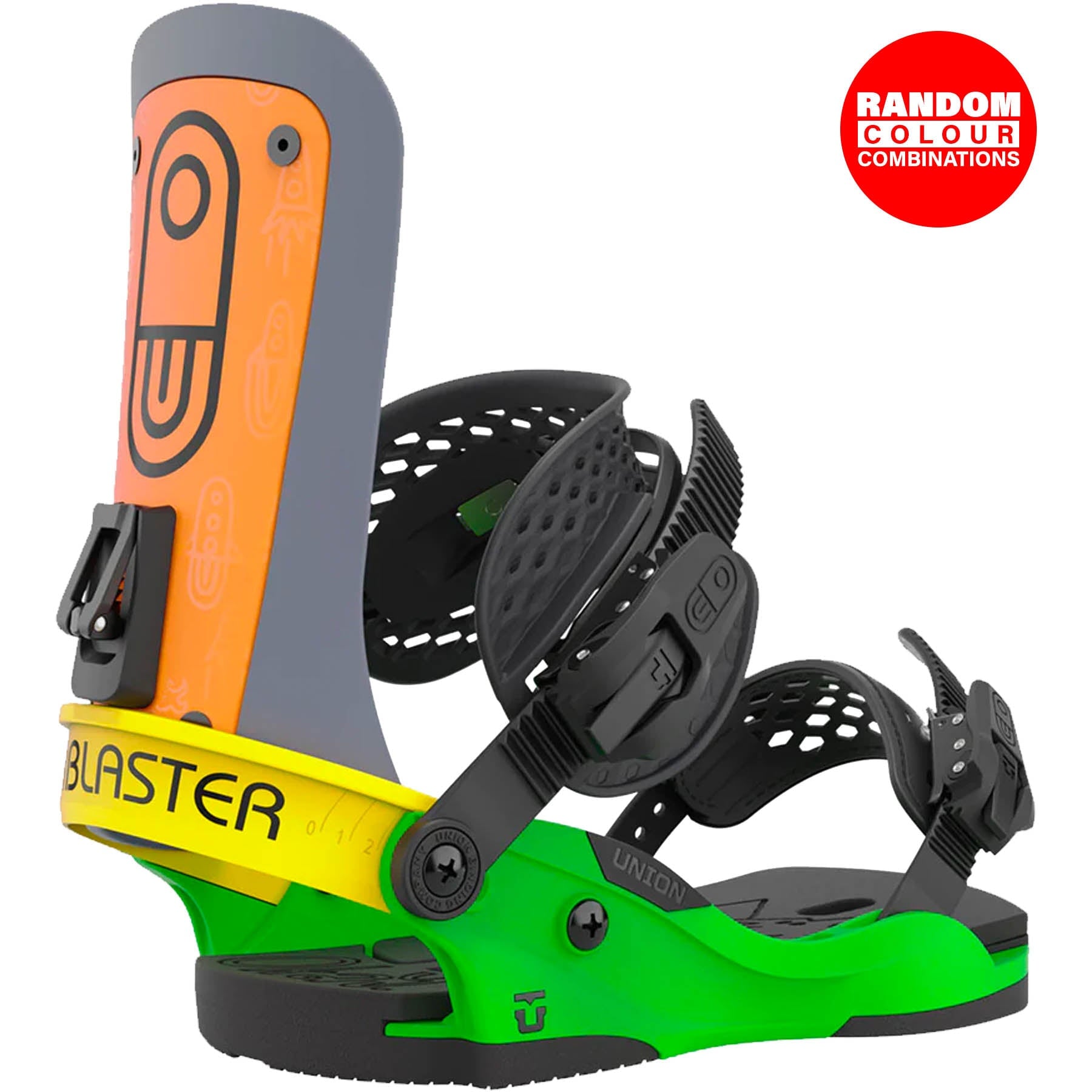 Union Custom House Airblaster Inverter 1260 Mens Snowboard Bindings Australia