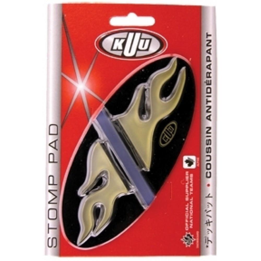 KUU Flame Black Stomp Pad Snowboard Accessories Australia