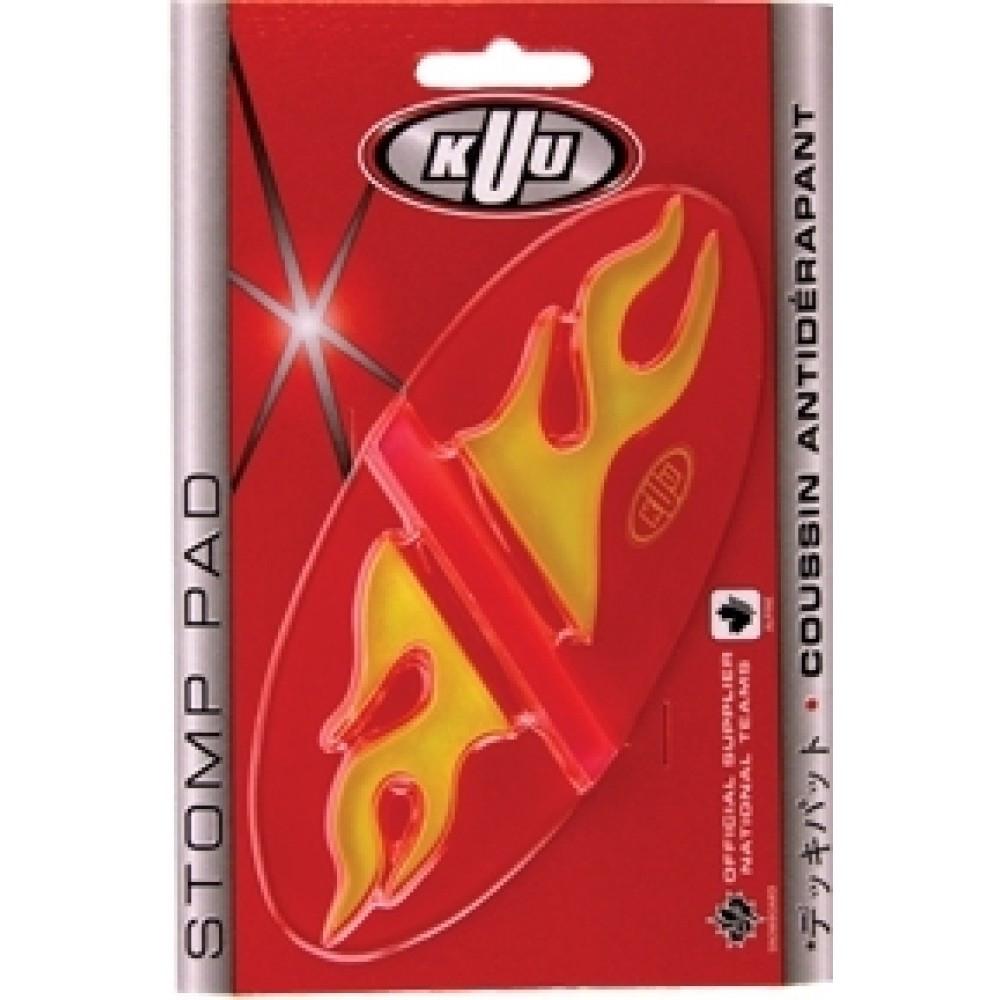 KUU Flame Red Stomp Pad Snowboard Accessories Australia